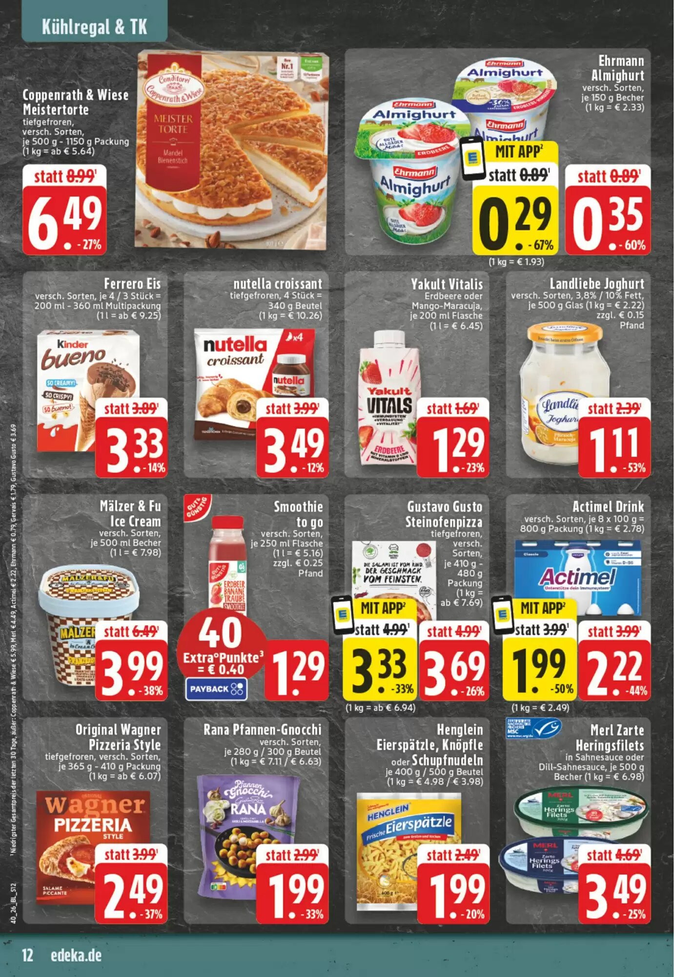 EDEKA Vogl Prospekt (ab 28.09.2026) zum Blättern - Seite 12