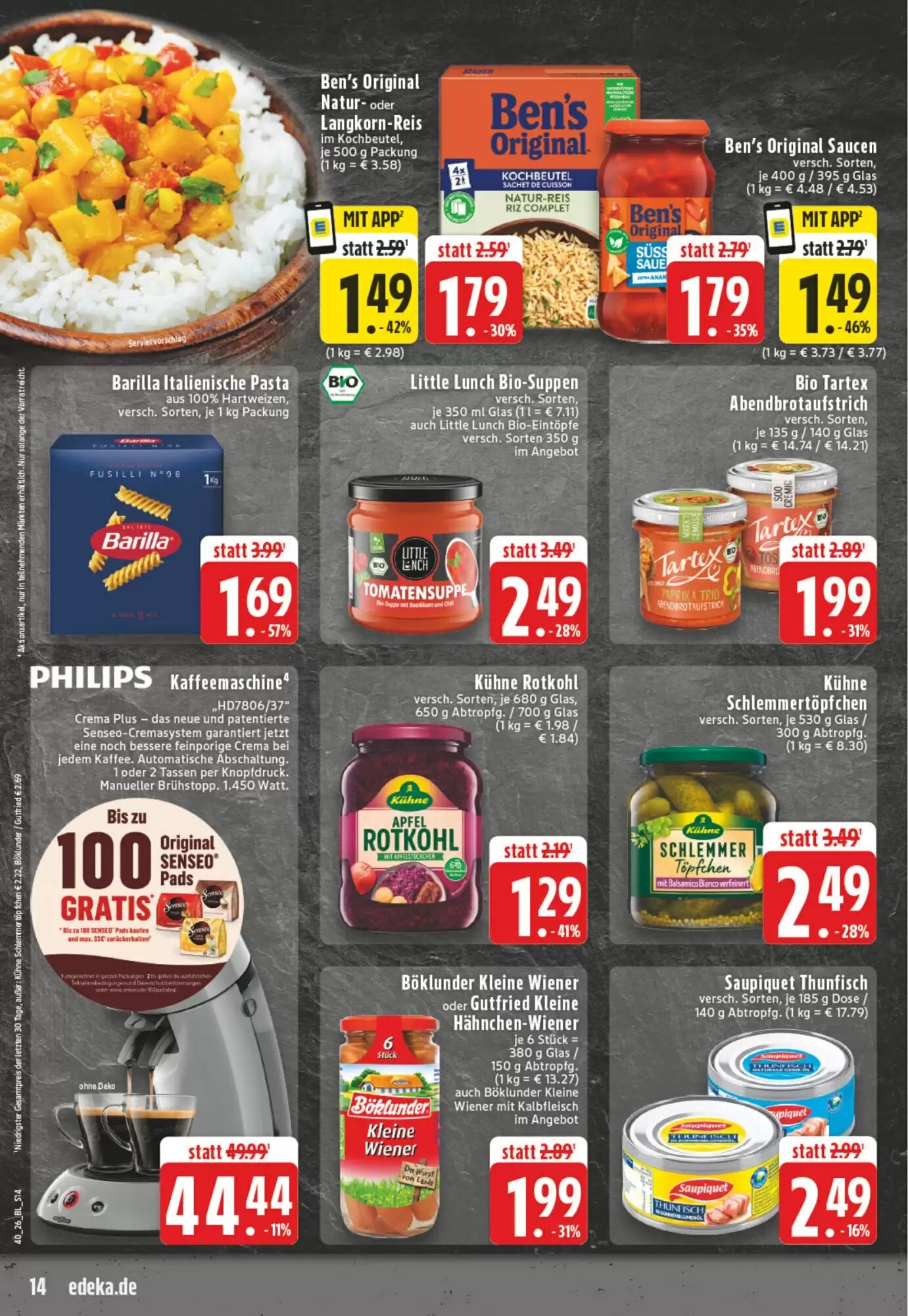 EDEKA Vogl Prospekt (ab 28.09.2026) zum Blättern - Seite 14