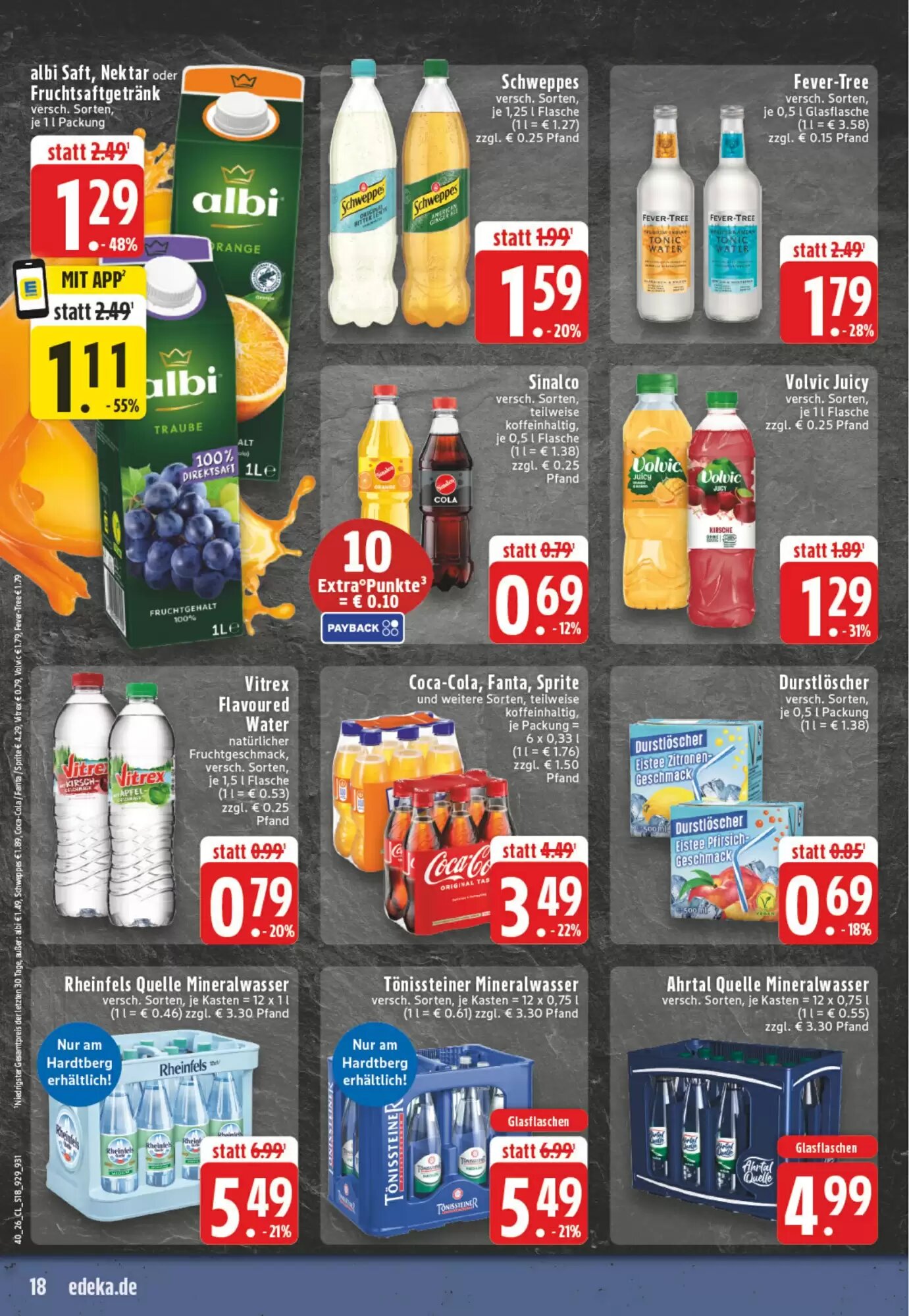 EDEKA Vogl Prospekt (ab 28.09.2026) zum Blättern - Seite 18