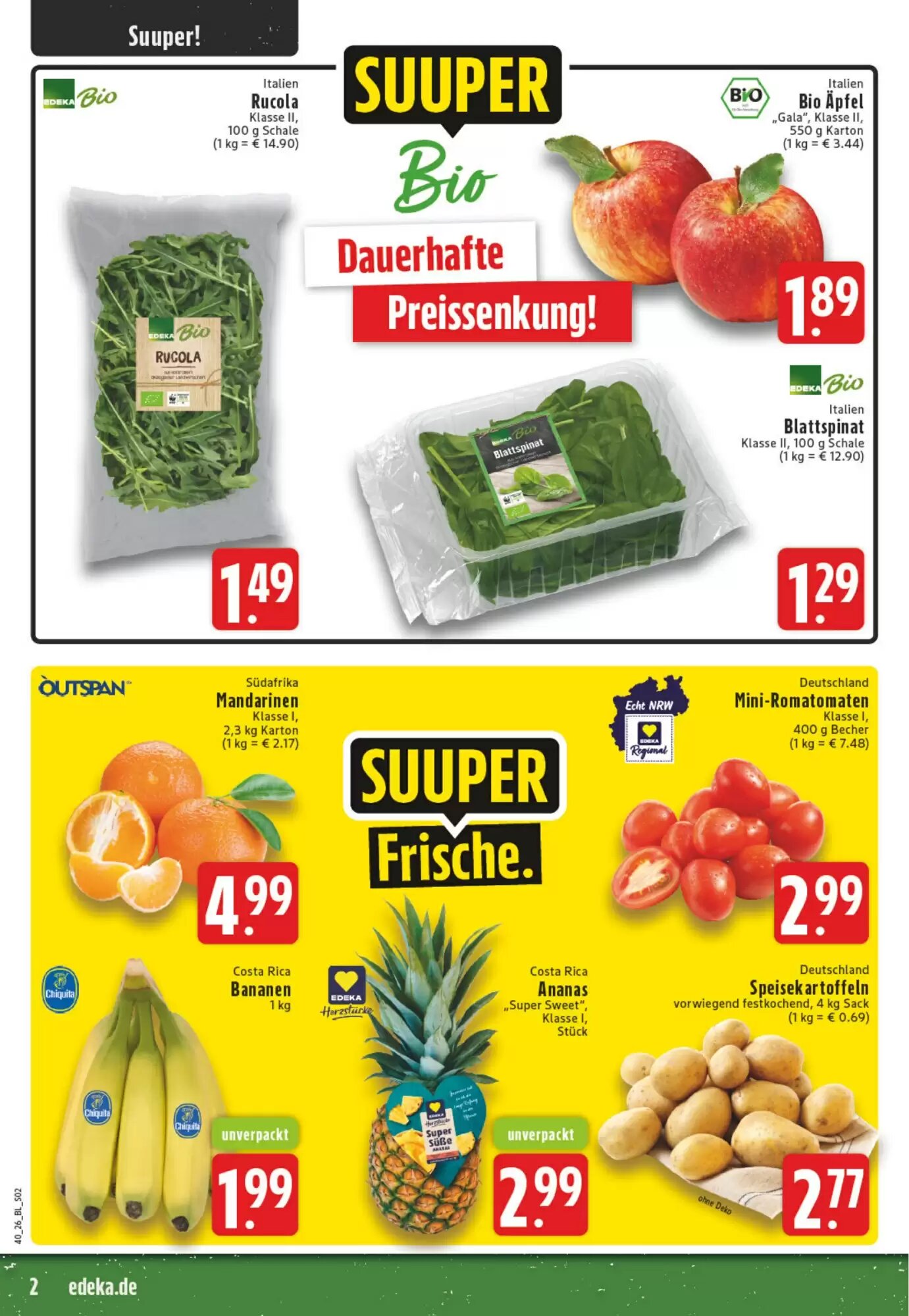 EDEKA Vogl Prospekt (ab 28.09.2026) zum Blättern - Seite 2