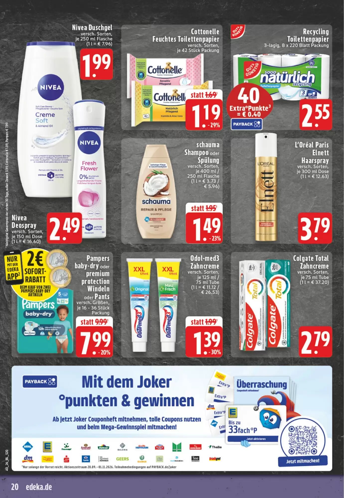 EDEKA Vogl Prospekt (ab 28.09.2026) zum Blättern - Seite 20