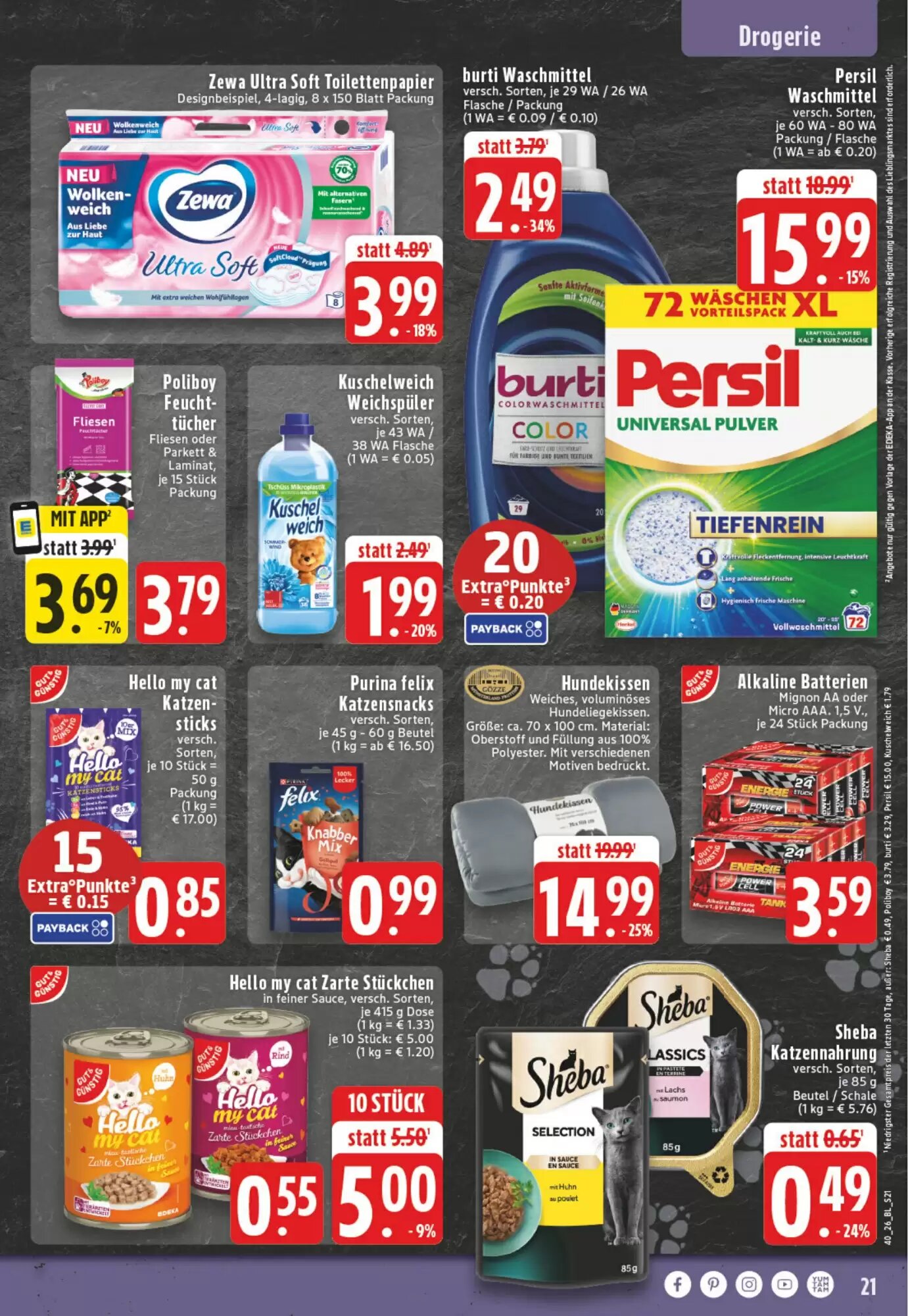 EDEKA Vogl Prospekt (ab 28.09.2026) zum Blättern - Seite 21