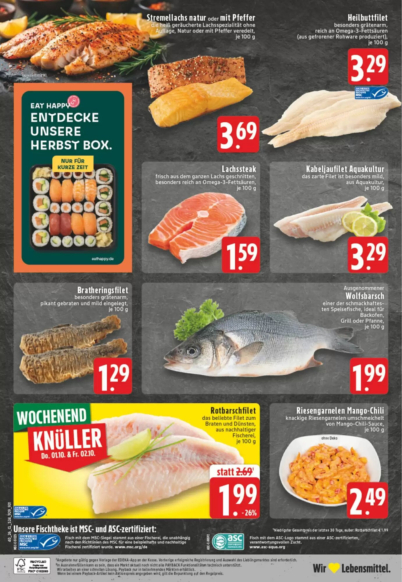 EDEKA Vogl Prospekt (ab 28.09.2026) zum Blättern - Seite 26