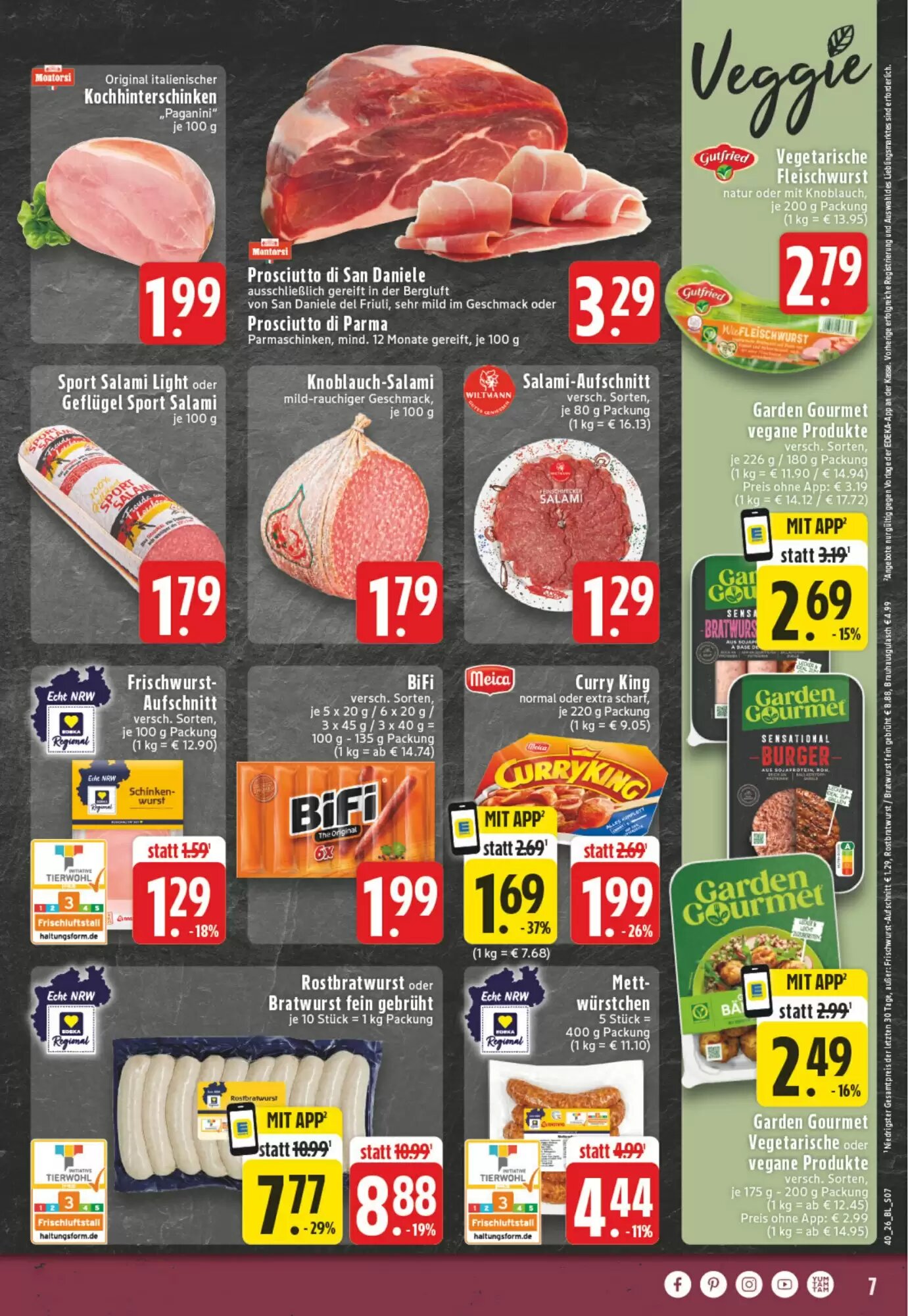 EDEKA Vogl Prospekt (ab 28.09.2026) zum Blättern - Seite 7