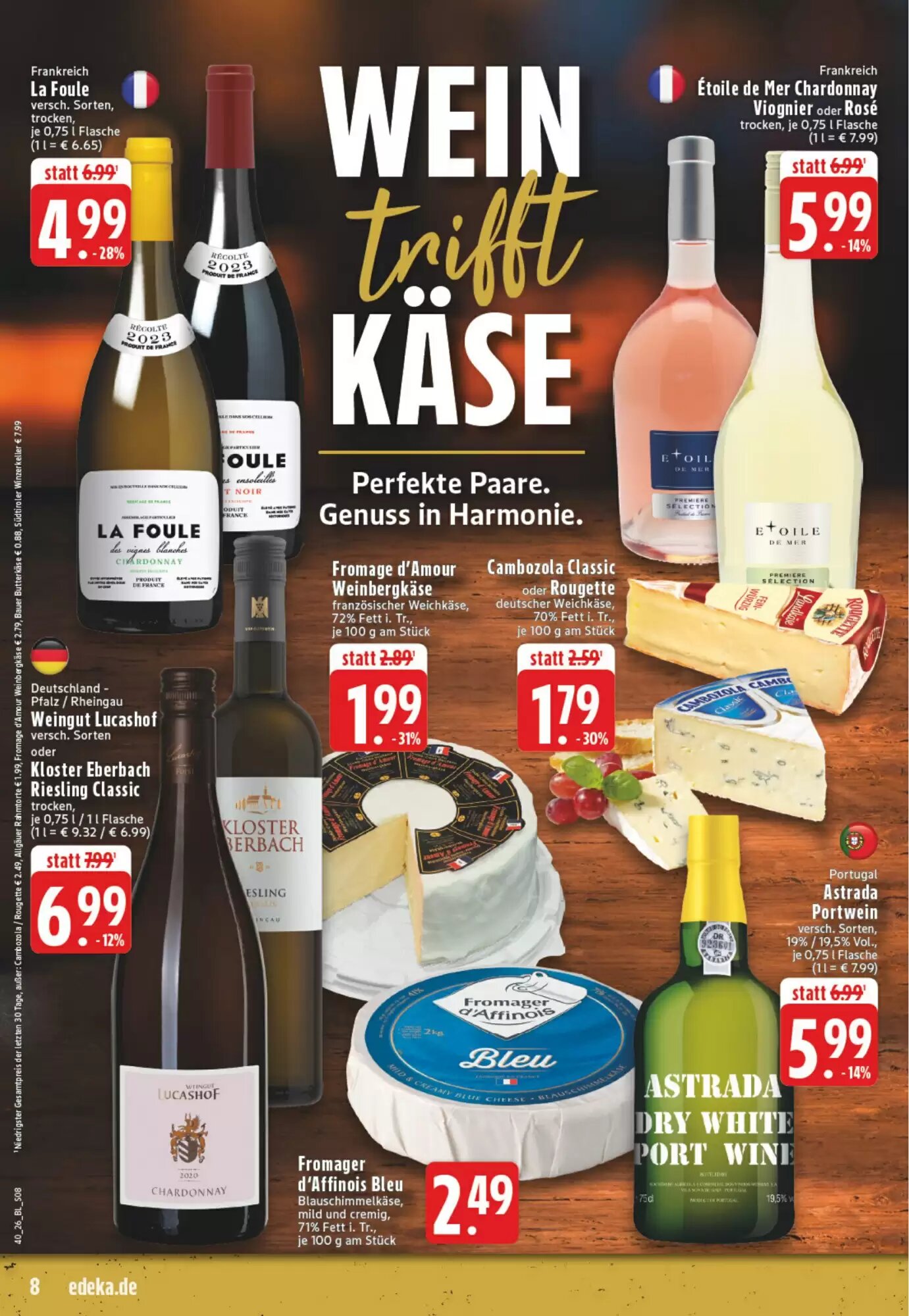 EDEKA Vogl Prospekt (ab 28.09.2026) zum Blättern - Seite 8
