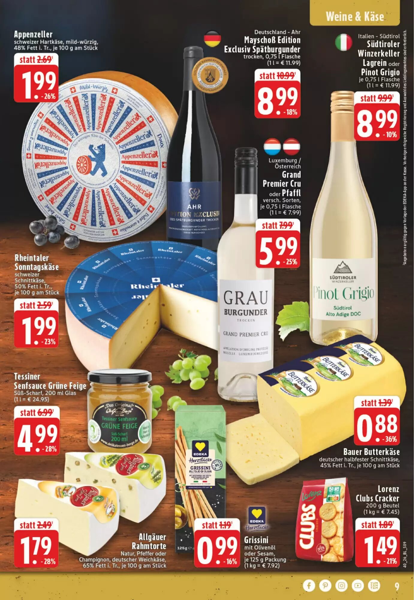 EDEKA Vogl Prospekt (ab 28.09.2026) zum Blättern - Seite 9