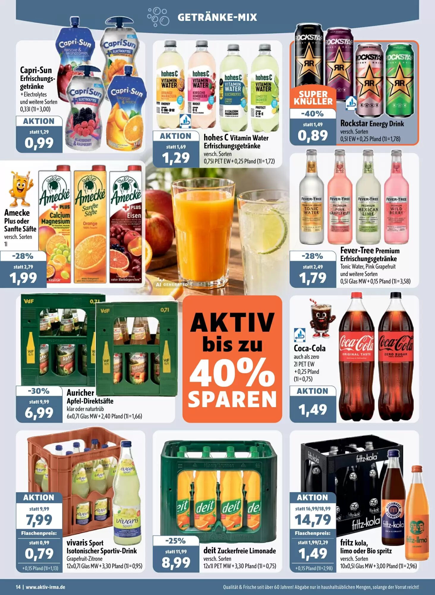 Aktiv Irma Prospekt (ab 28.09.2026) zum Blättern - Seite 14