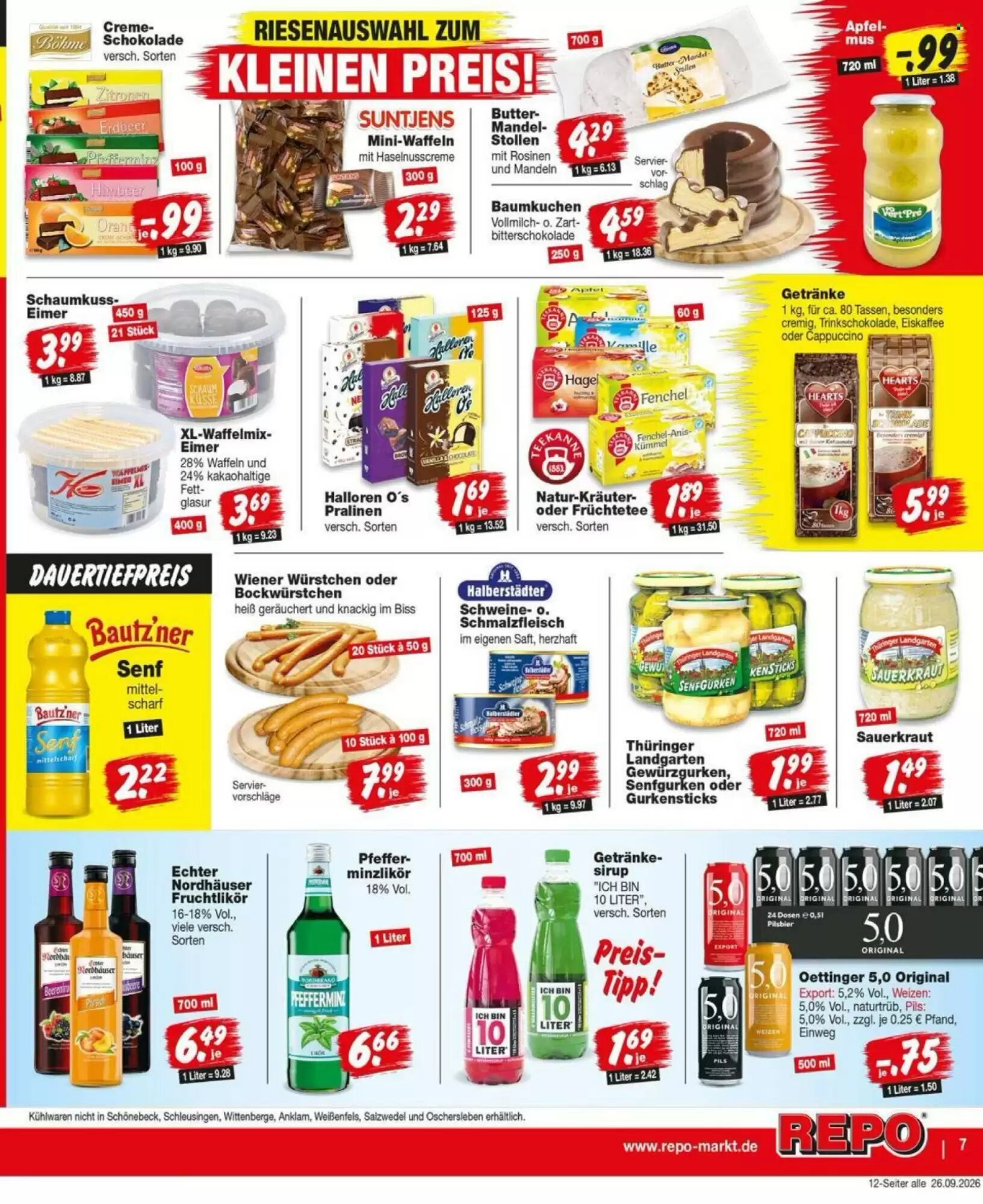 Repo Markt Prospekt (ab 28.09.2026) zum Blättern - Seite 7