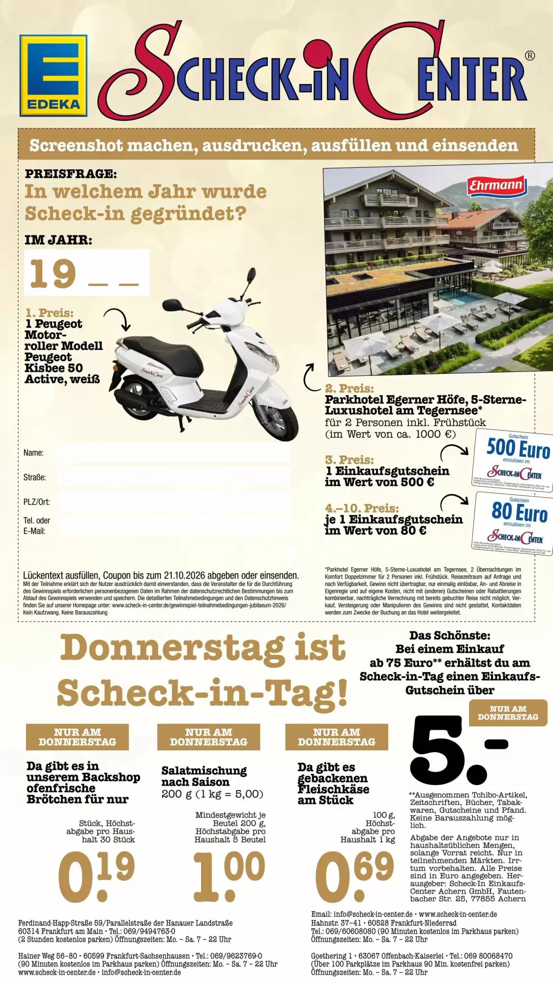 Scheck-in-Center Prospekt (ab 28.09.2026) zum Blättern - Seite 65