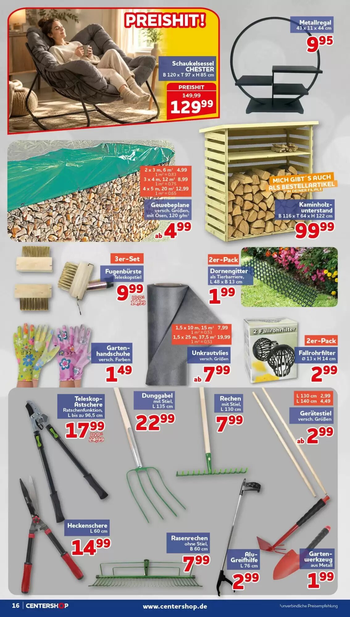 CENTERSHOP Prospekt (ab 28.09.2026) zum Blättern - Seite 16
