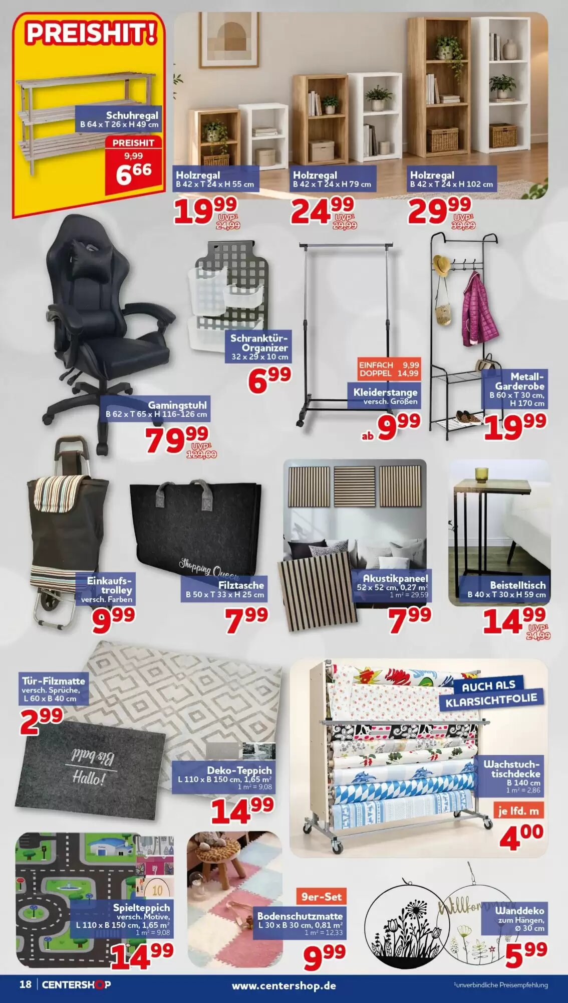 CENTERSHOP Prospekt (ab 28.09.2026) zum Blättern - Seite 18
