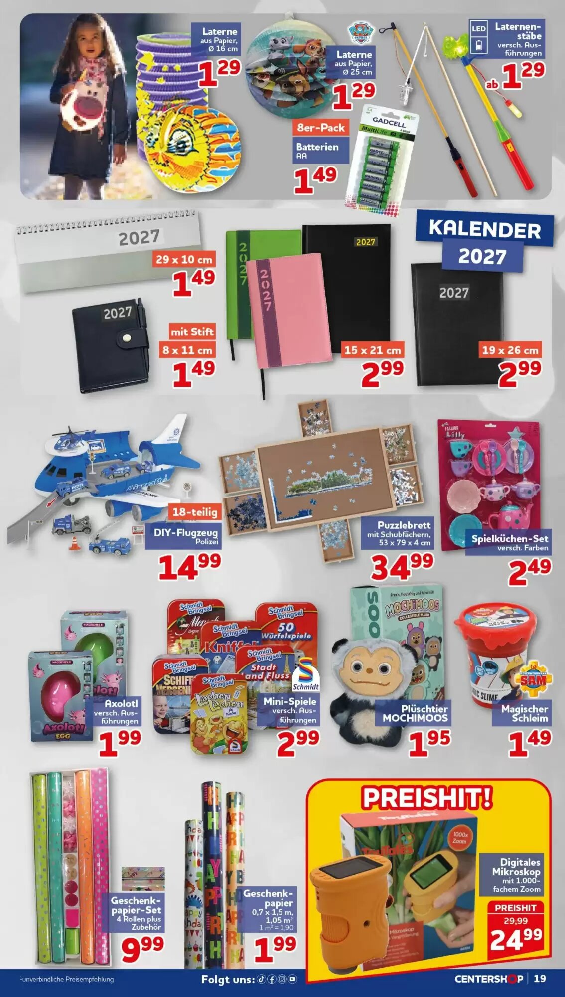CENTERSHOP Prospekt (ab 28.09.2026) zum Blättern - Seite 19