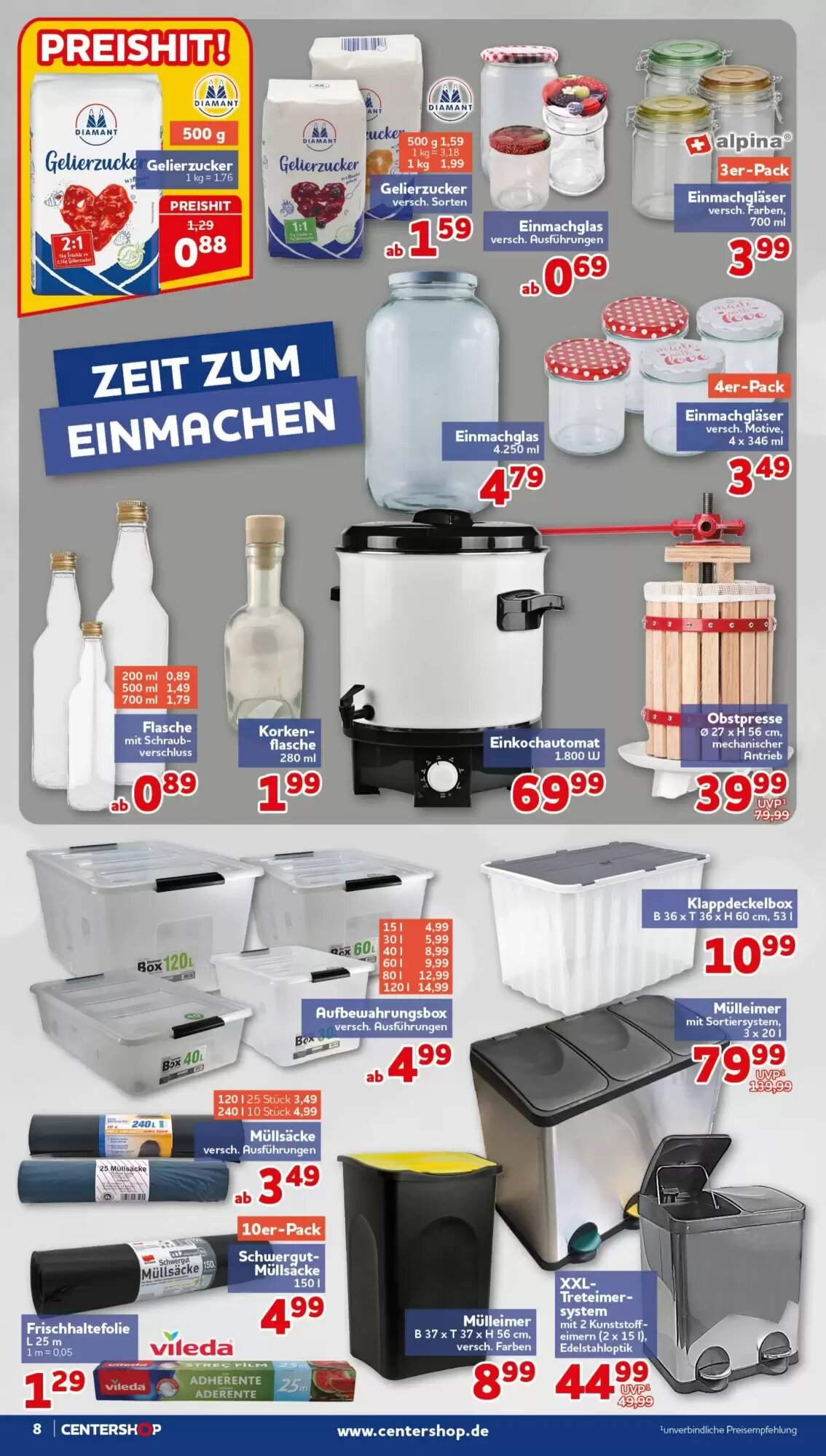CENTERSHOP Prospekt (ab 28.09.2026) zum Blättern - Seite 8