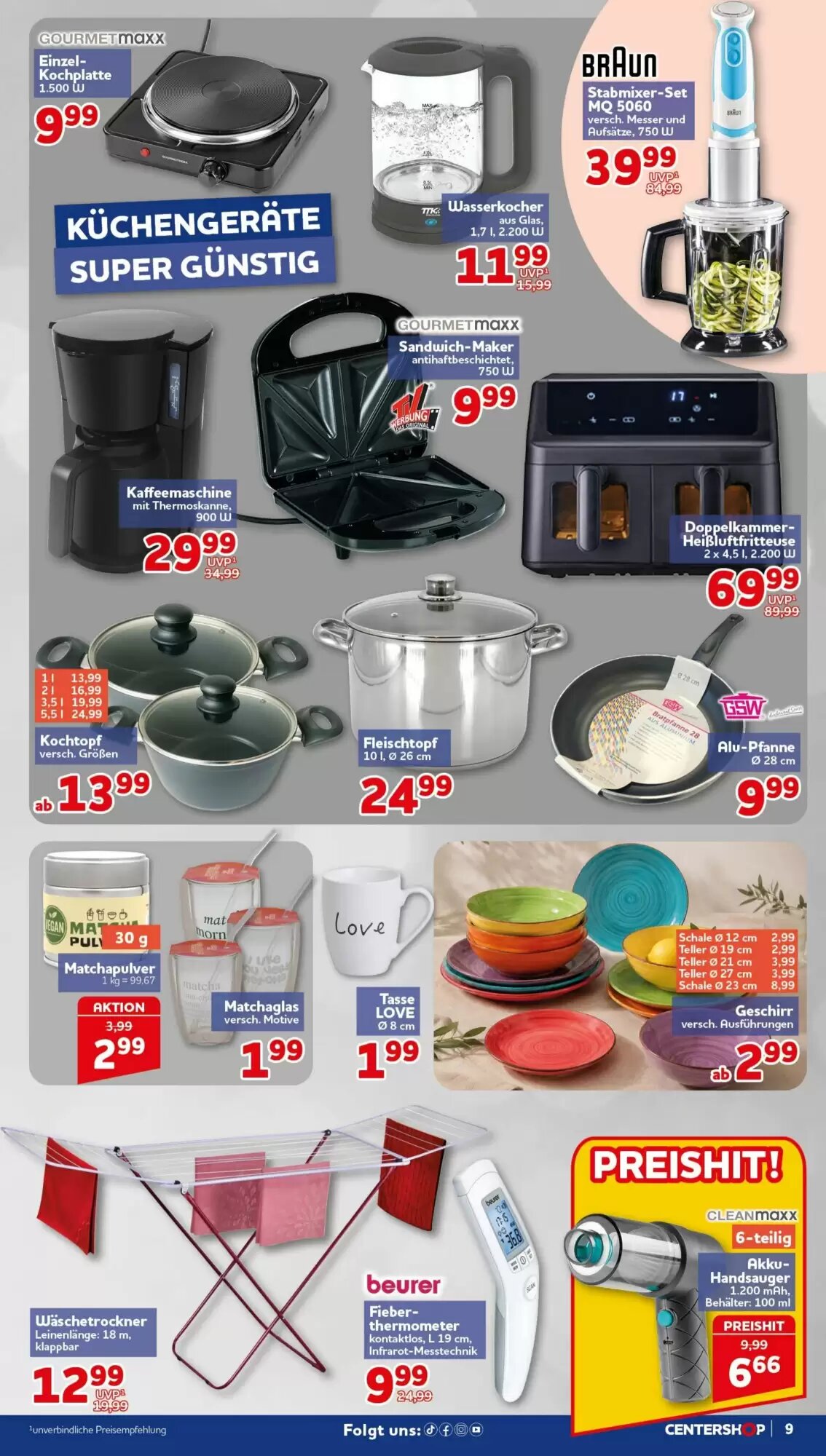 CENTERSHOP Prospekt (ab 28.09.2026) zum Blättern - Seite 9