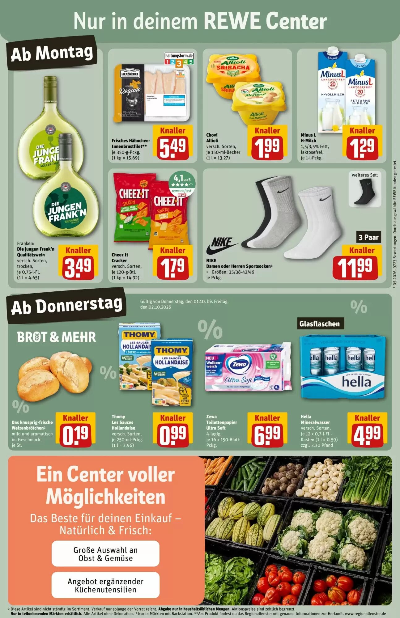REWE Center Prospekt (ab 28.09.2026) zum Blättern - Seite 5
