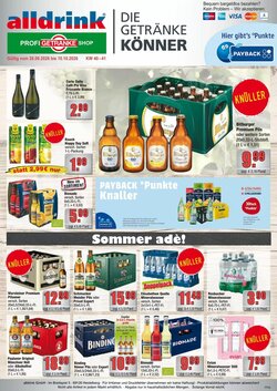 alldrink Prospekt (ab 28.09.2026) zum Blättern