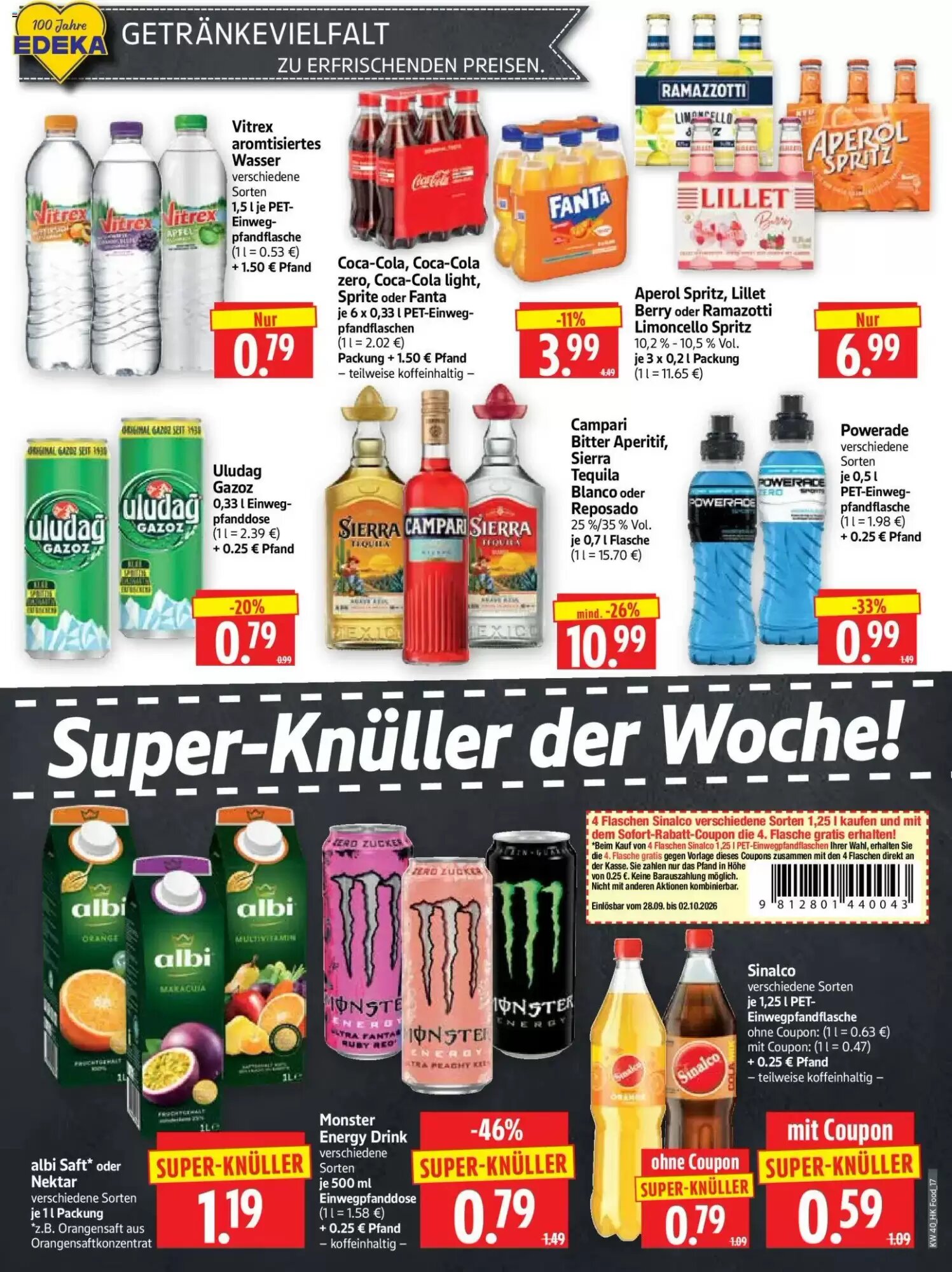 Edeka Herkules Prospekt (ab 28.09.2026) zum Blättern - Seite 17