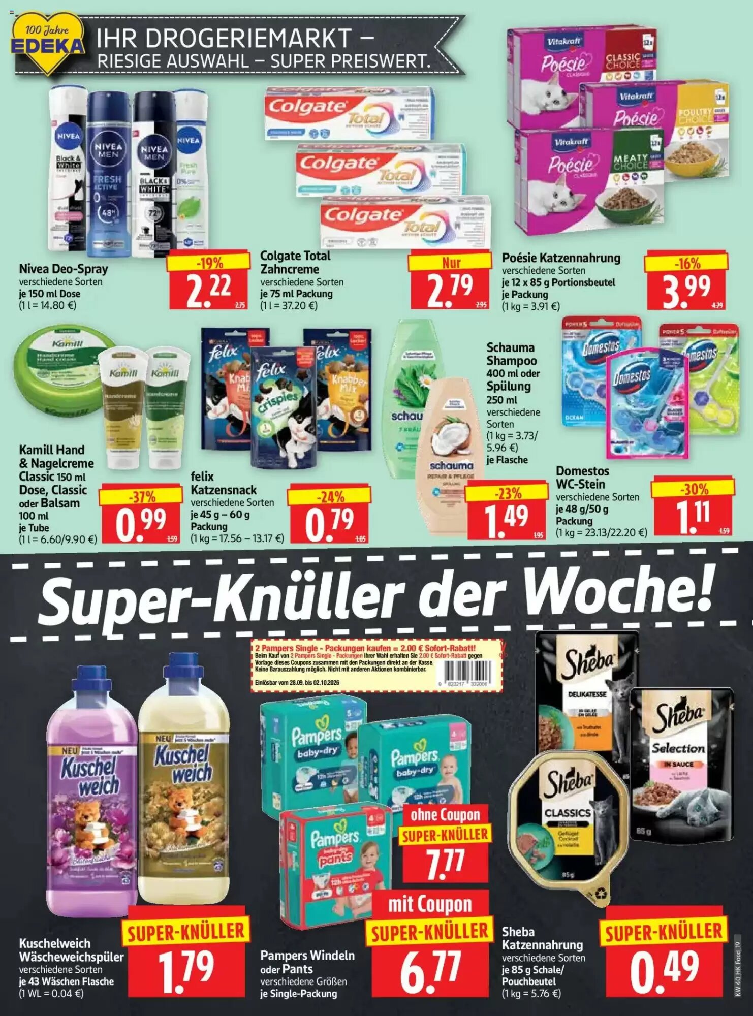 Edeka Herkules Prospekt (ab 28.09.2026) zum Blättern - Seite 19