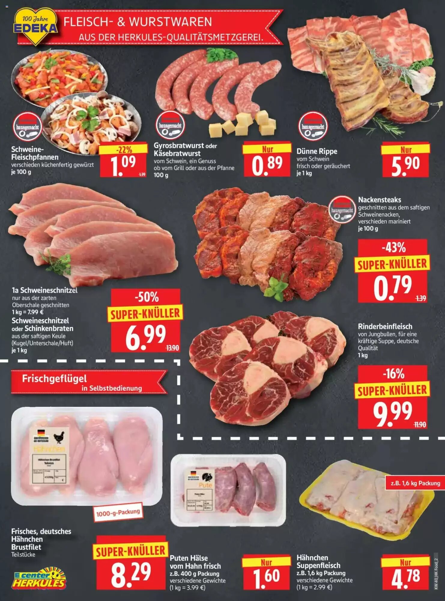 Edeka Herkules Prospekt (ab 28.09.2026) zum Blättern - Seite 2