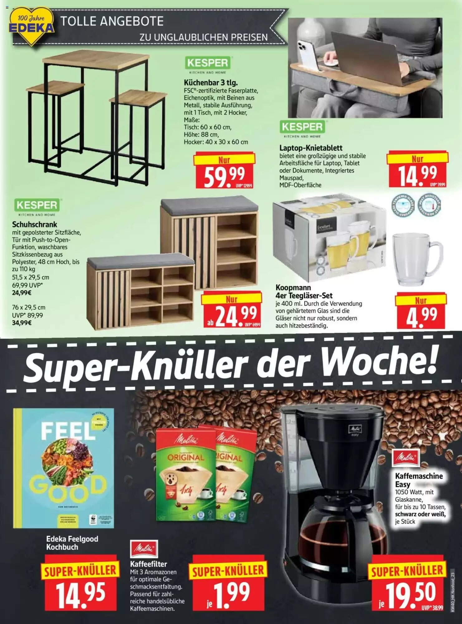 Edeka Herkules Prospekt (ab 28.09.2026) zum Blättern - Seite 23