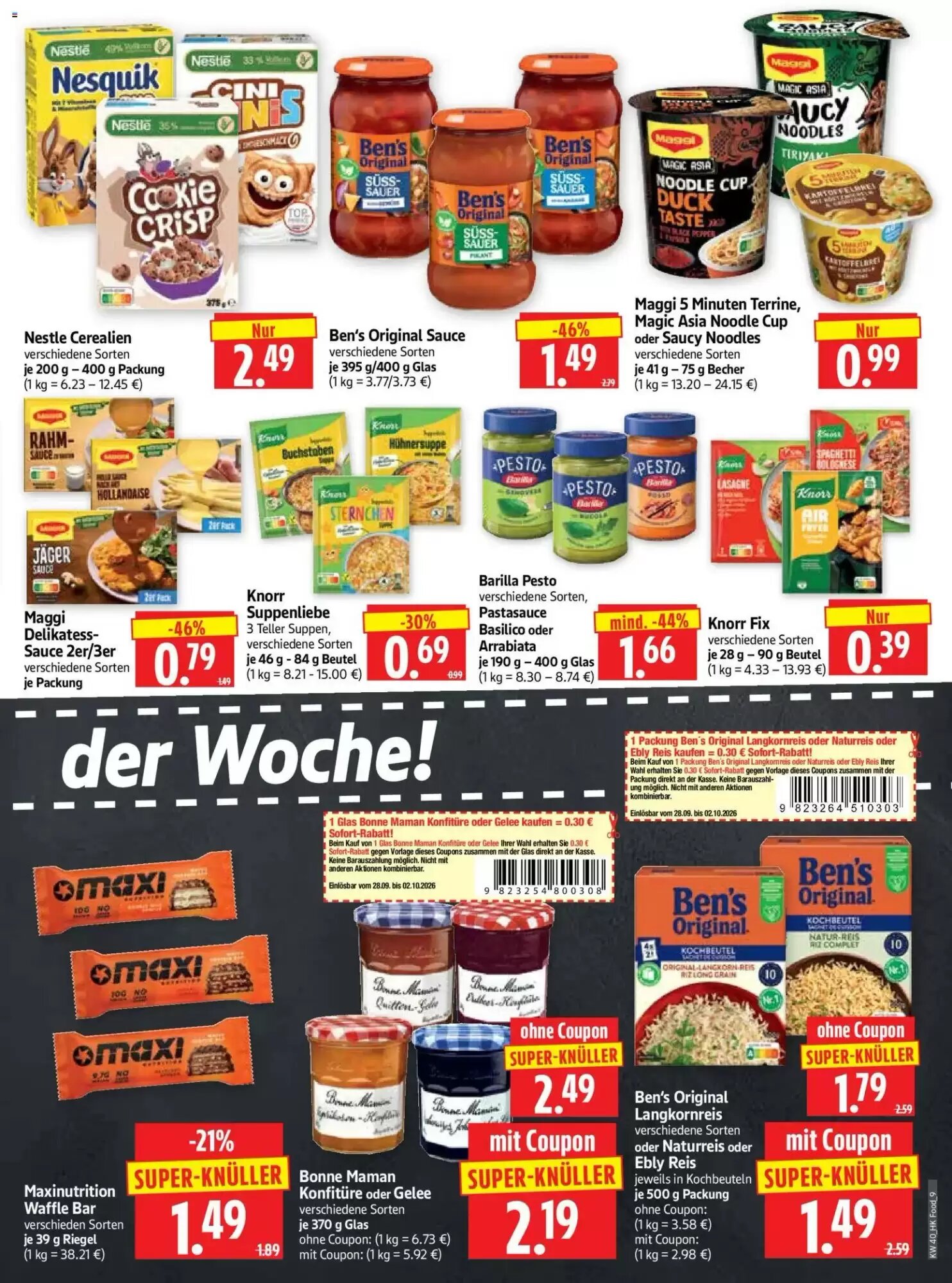 Edeka Herkules Prospekt (ab 28.09.2026) zum Blättern - Seite 9