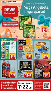 REWE Kaufpark Prospekt (ab 28.09.2026) zum Blättern