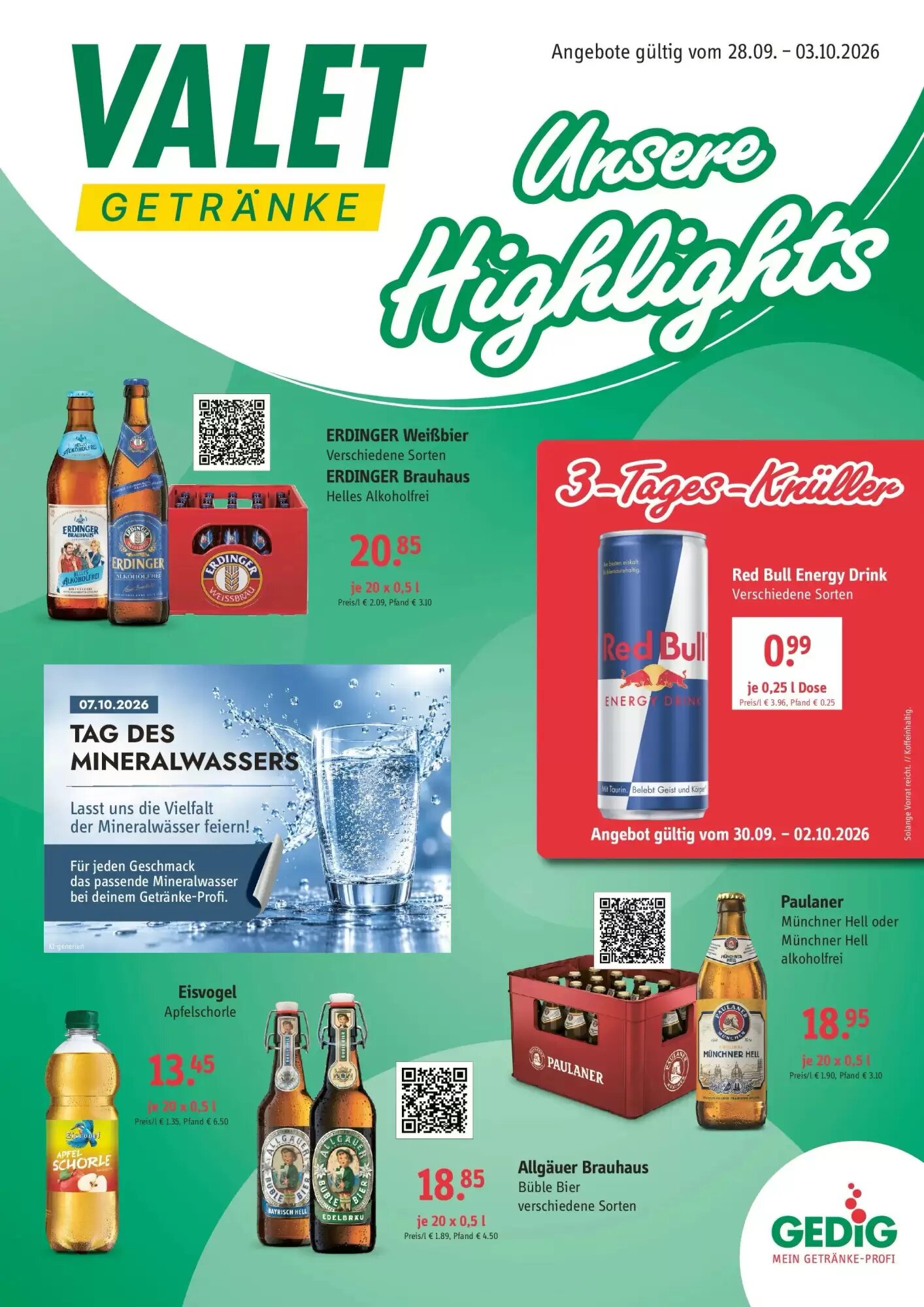 Multi Markt Prospekt (ab 28.09.2026) zum Blättern - Seite 1
