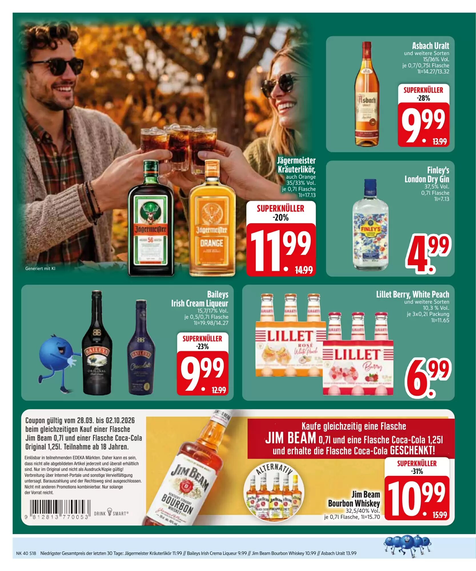 Edeka Aktiv Markt Prospekt (ab 28.09.2026) zum Blättern - Seite 20