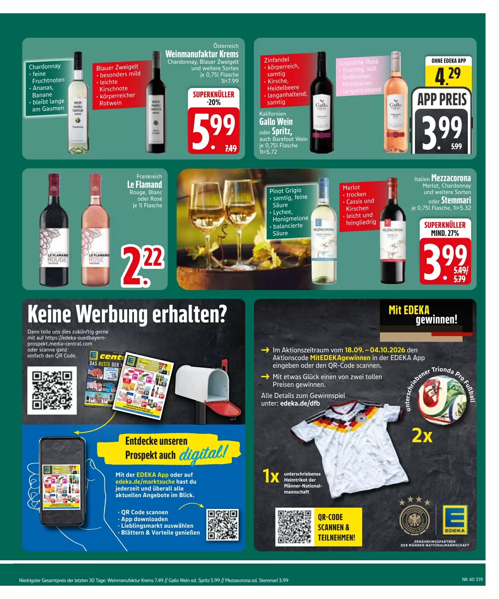 Edeka Aktiv Markt Prospekt (ab 28.09.2026) zum Blättern - Seite 21
