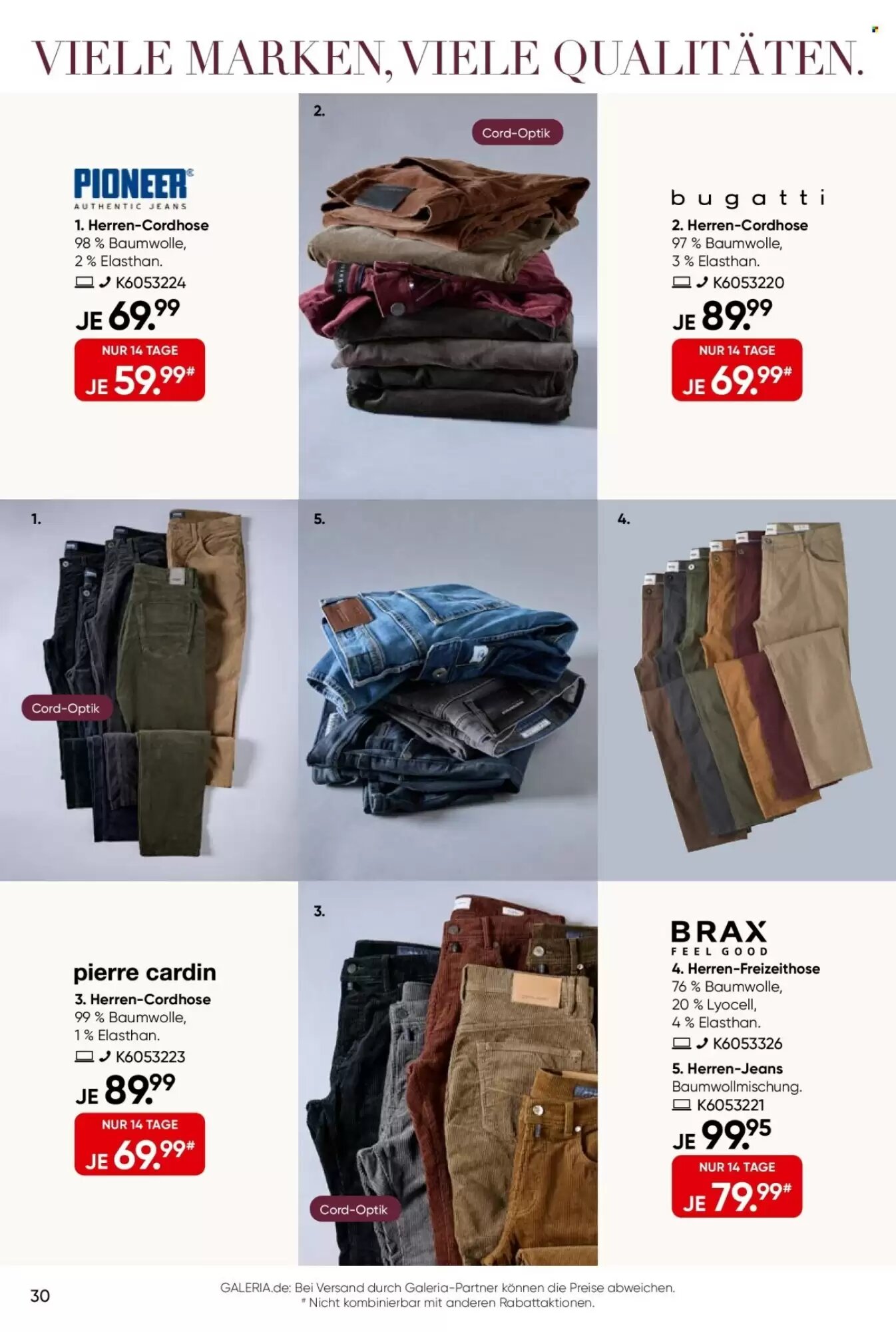 Galeria Prospekt (ab 28.09.2026) zum Blättern - Seite 30