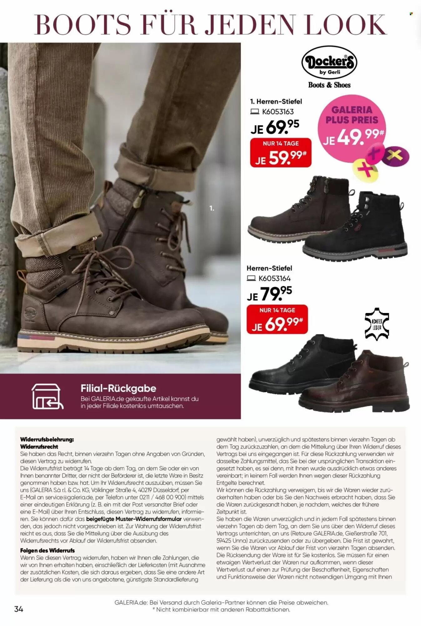 Galeria Prospekt (ab 28.09.2026) zum Blättern - Seite 34