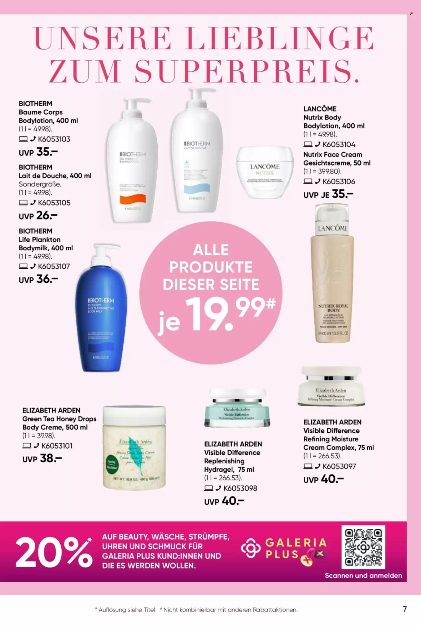 Galeria Prospekt (ab 28.09.2026) zum Blättern - Seite 7