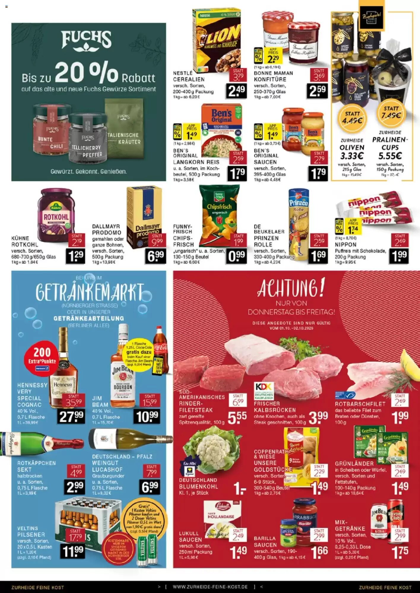 Edeka Zurheide Prospekt (ab 28.09.2026) zum Blättern - Seite 8