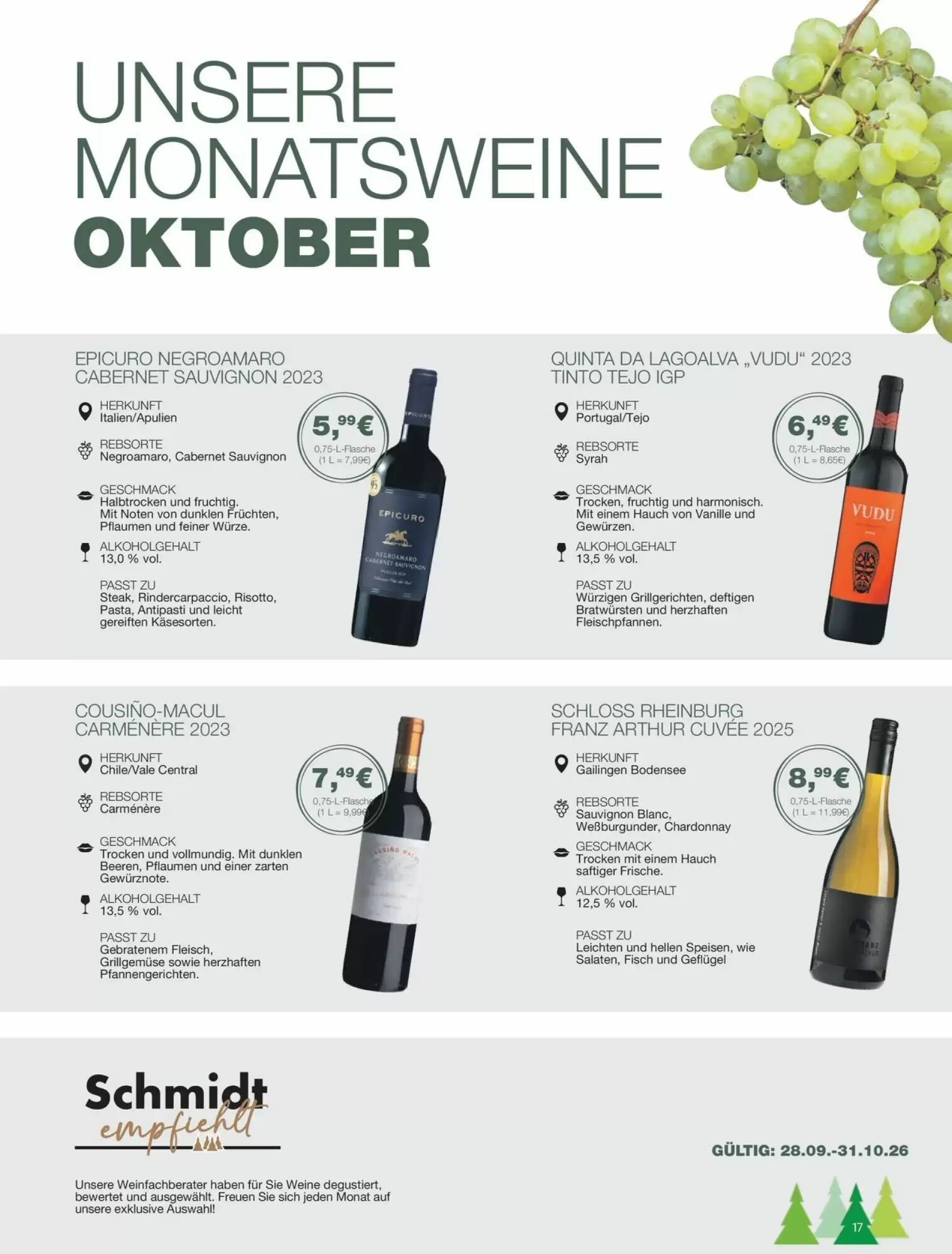 Schmidt's Märkte Prospekt (ab 28.09.2026) zum Blättern - Seite 17