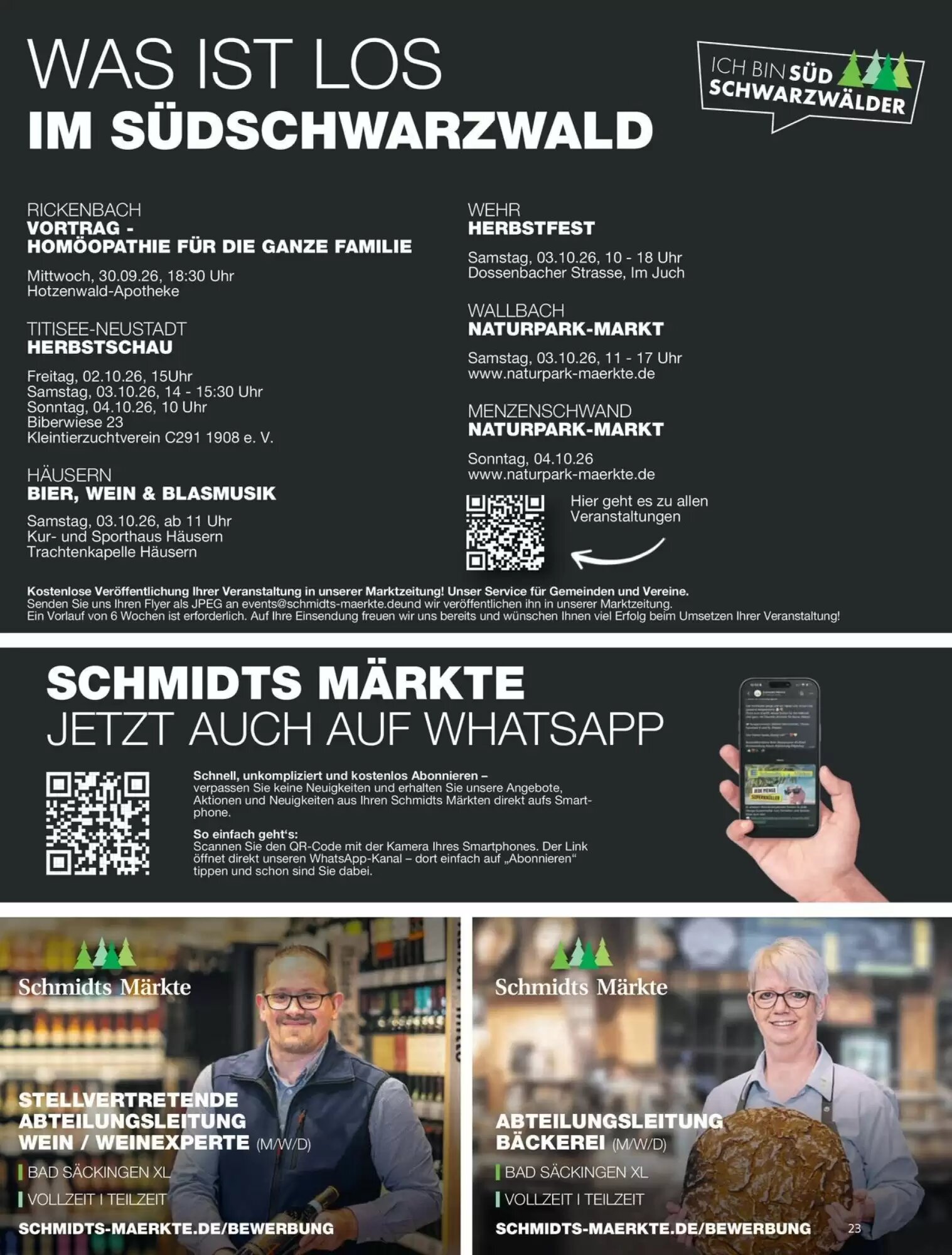 Schmidt's Märkte Prospekt (ab 28.09.2026) zum Blättern - Seite 23