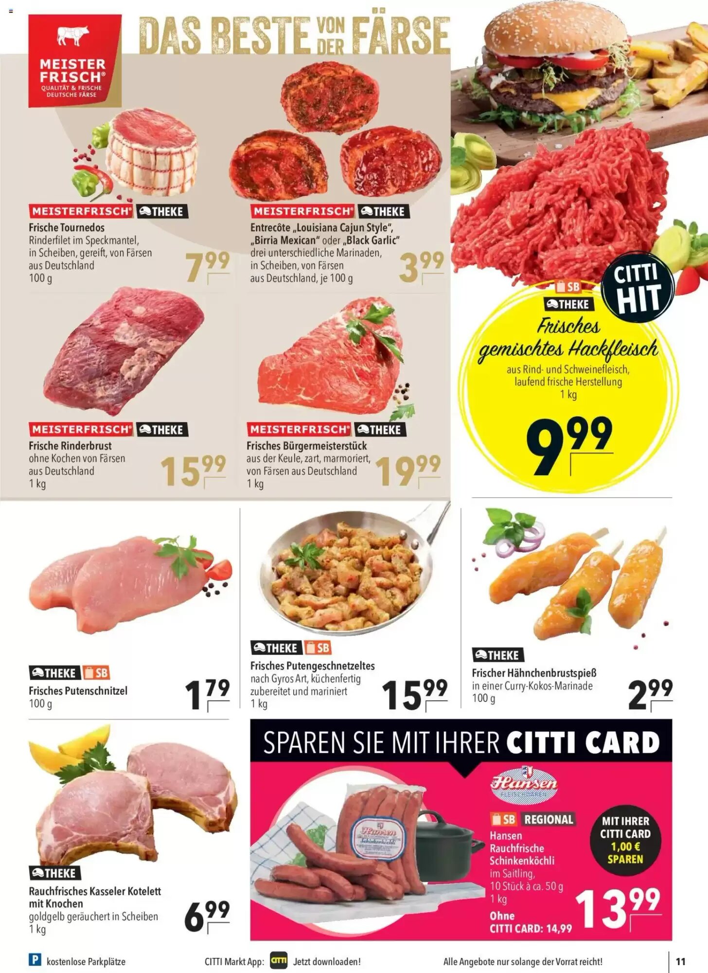 CITTI Markt Prospekt (ab 30.09.2026) zum Blättern - Seite 11