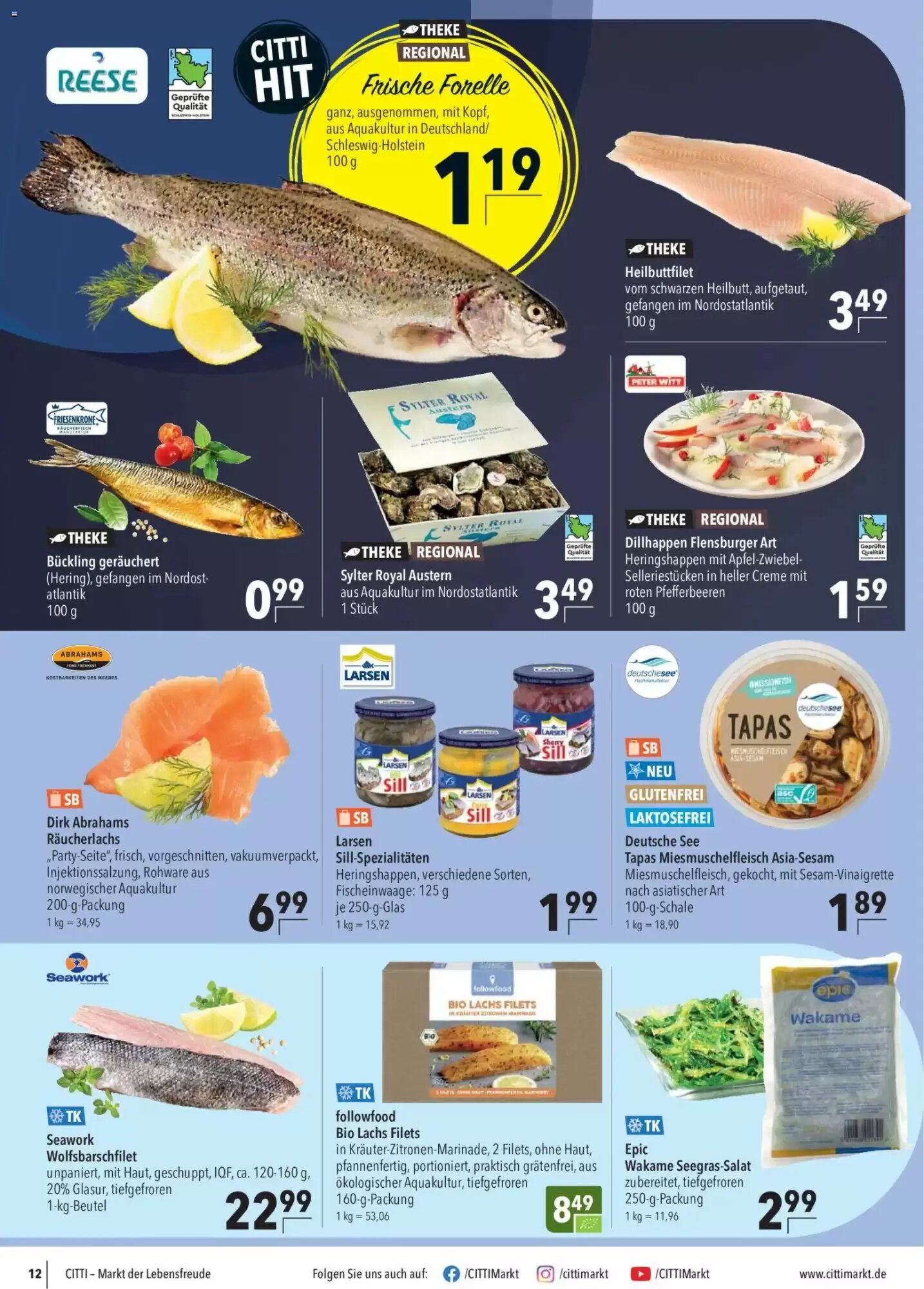 CITTI Markt Prospekt (ab 30.09.2026) zum Blättern - Seite 12
