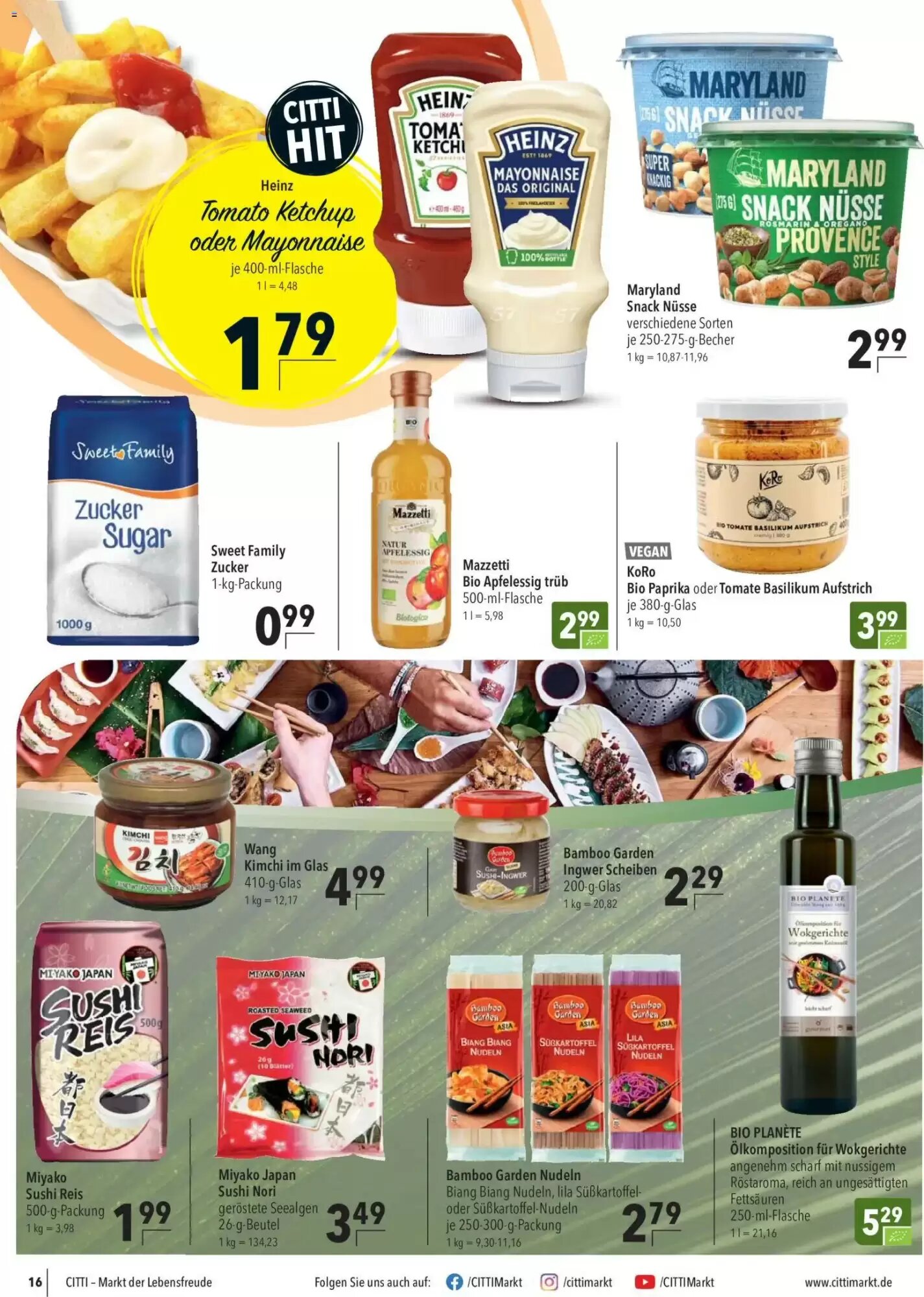 CITTI Markt Prospekt (ab 30.09.2026) zum Blättern - Seite 16