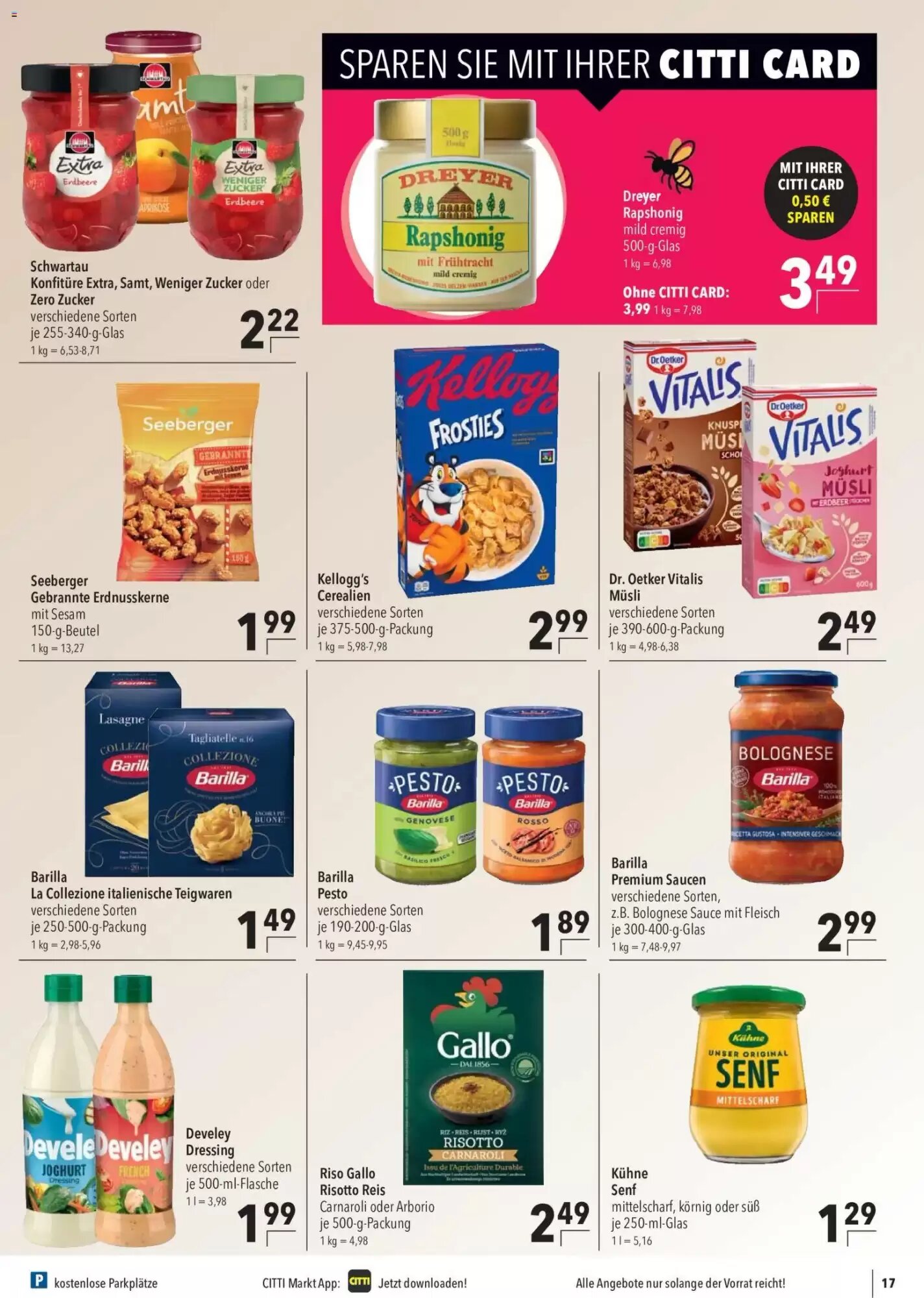 CITTI Markt Prospekt (ab 30.09.2026) zum Blättern - Seite 17