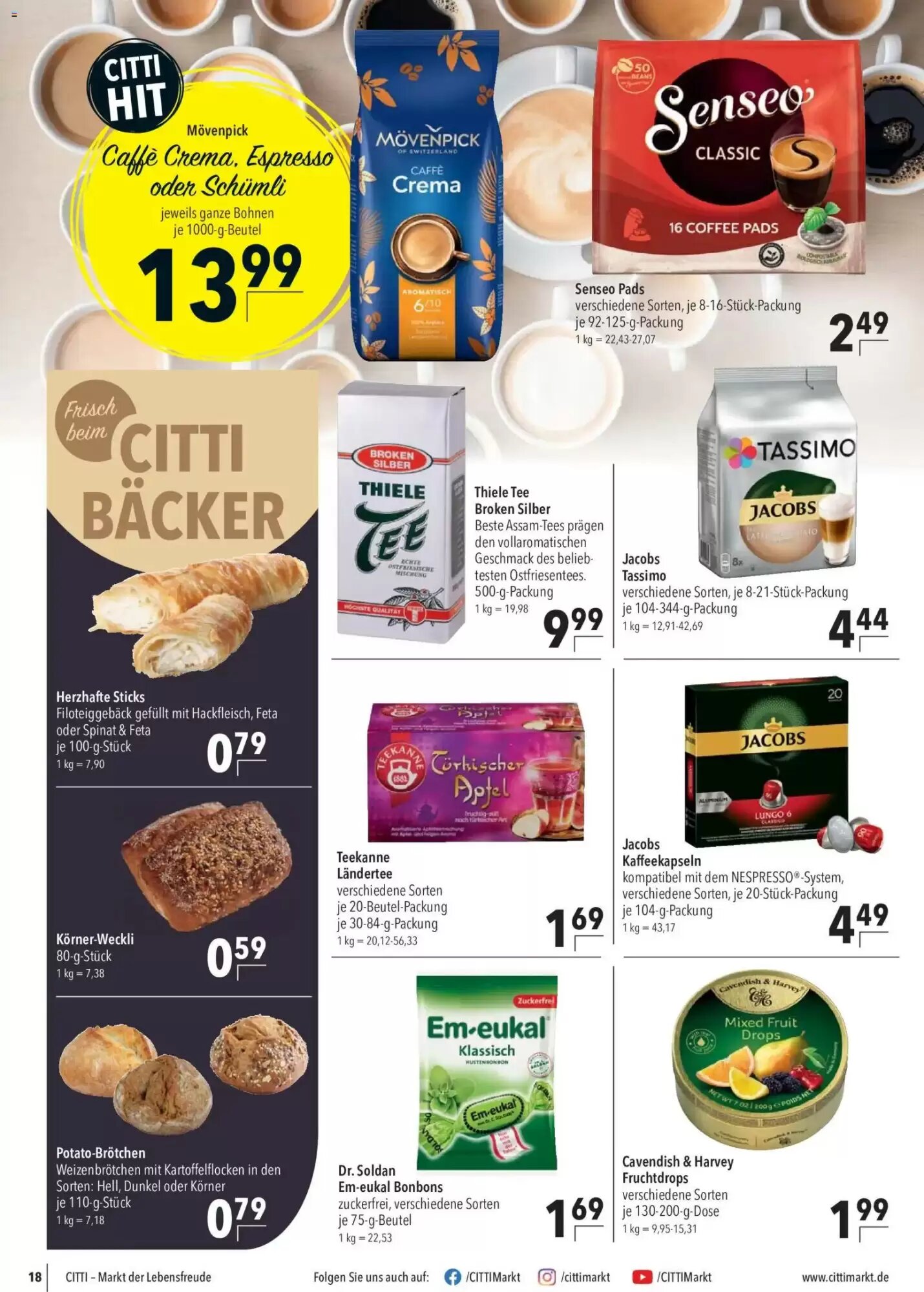 CITTI Markt Prospekt (ab 30.09.2026) zum Blättern - Seite 18