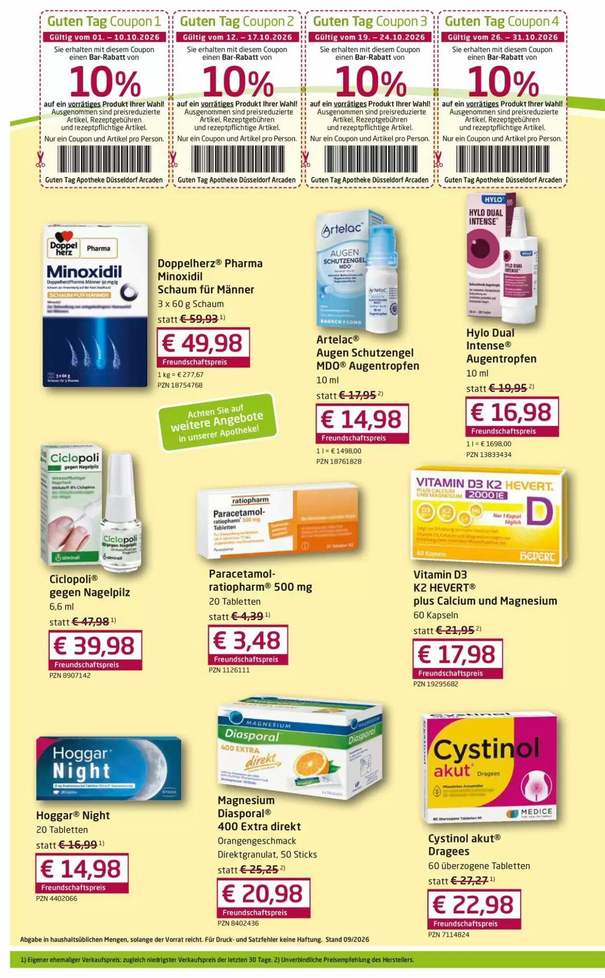 Guten Tag Apotheke Prospekt (ab 30.09.2026) zum Blättern - Seite 6