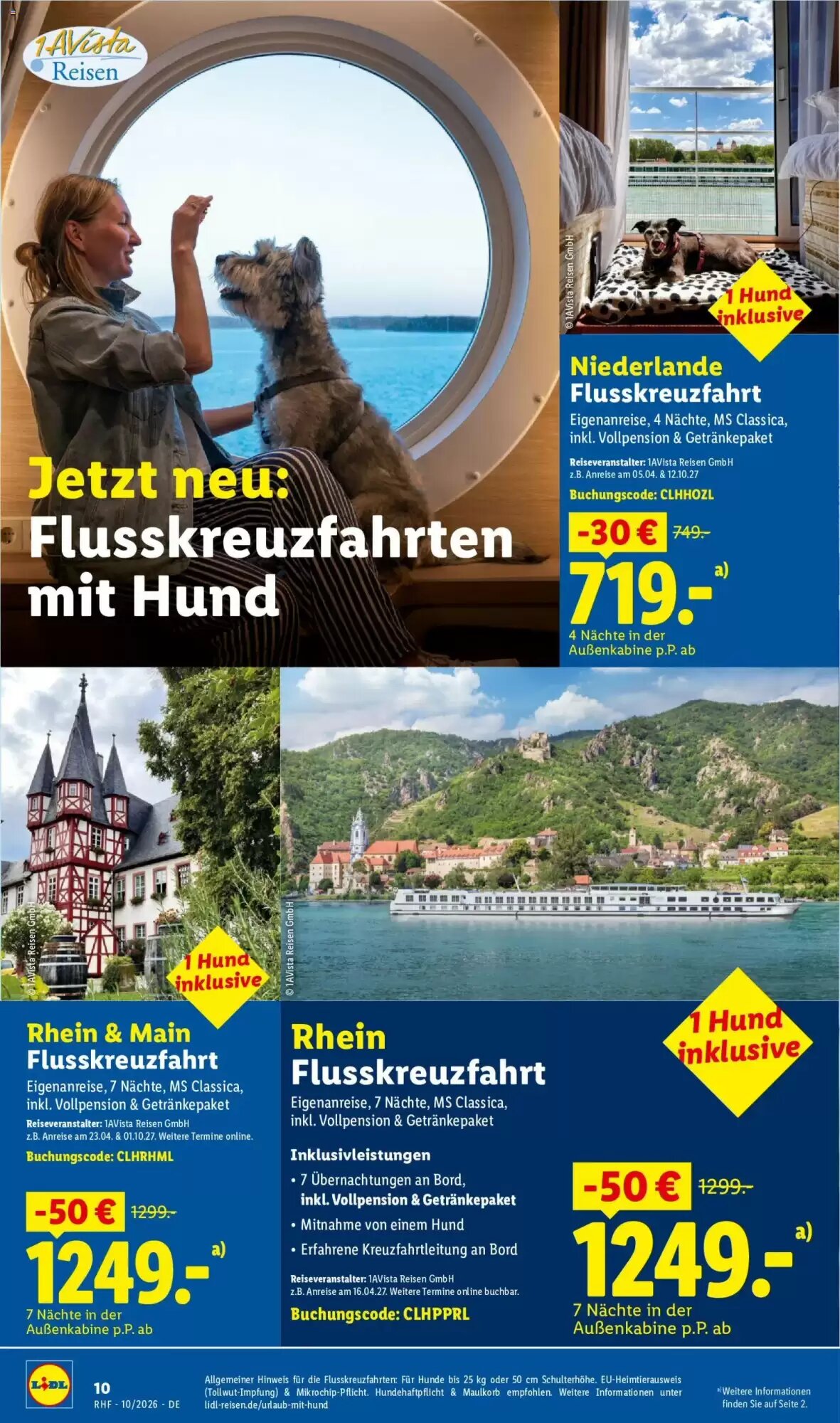 Lidl Reisen Prospekt (ab 30.09.2026) zum Blättern - Seite 10