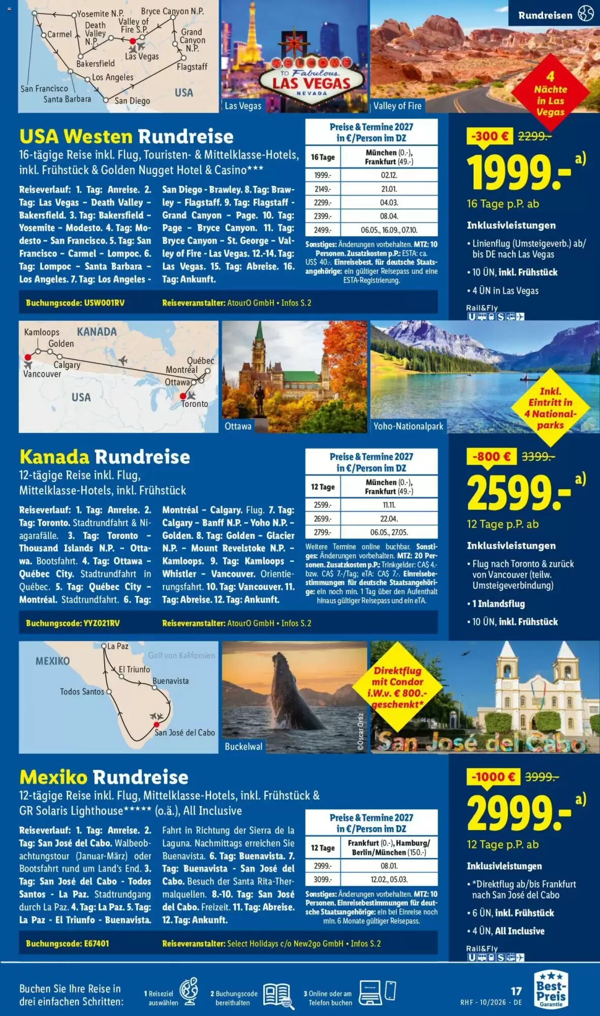 Lidl Reisen Prospekt (ab 30.09.2026) zum Blättern - Seite 17