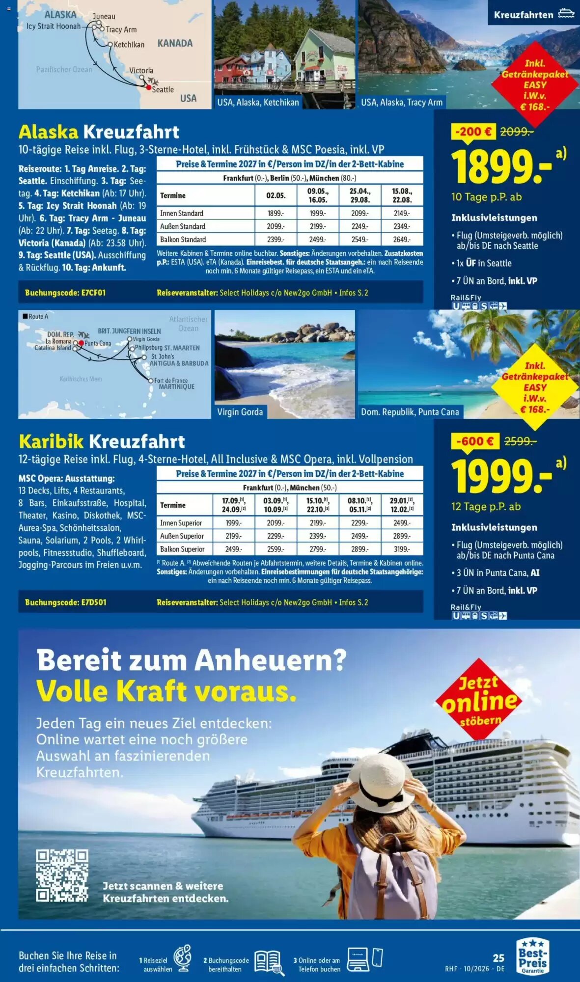 Lidl Reisen Prospekt (ab 30.09.2026) zum Blättern - Seite 25