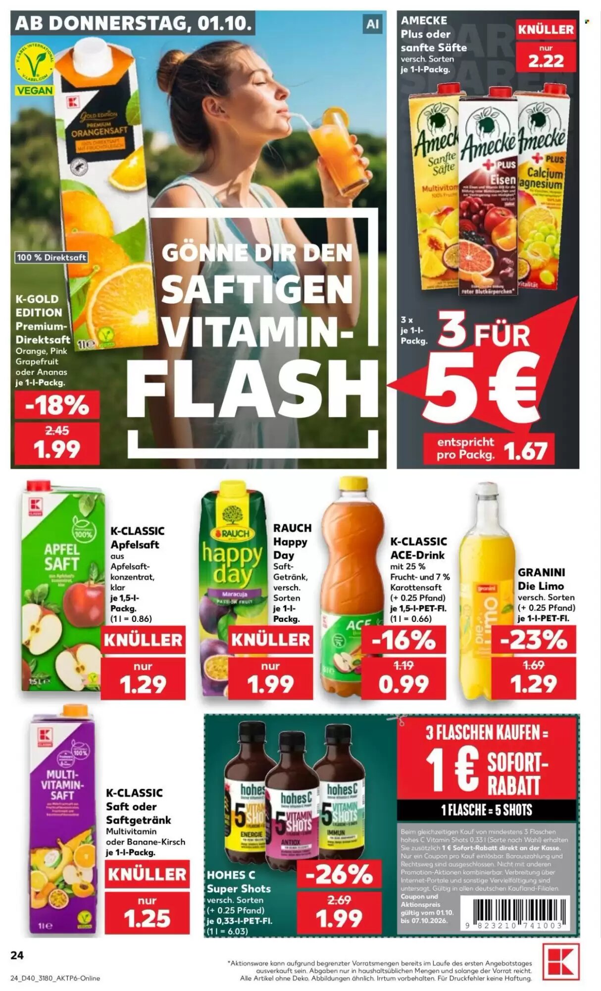 Kaufland Prospekt (ab 01.10.2026) zum Blättern - Seite 24