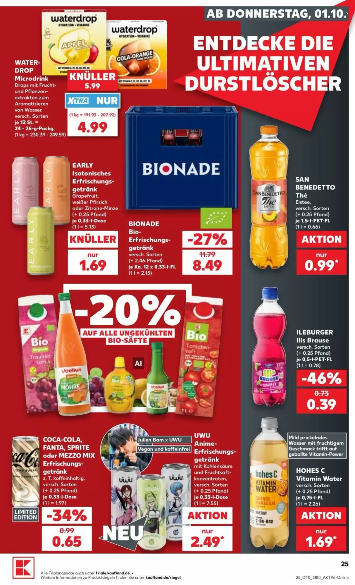 Kaufland Prospekt (ab 01.10.2026) zum Blättern - Seite 25