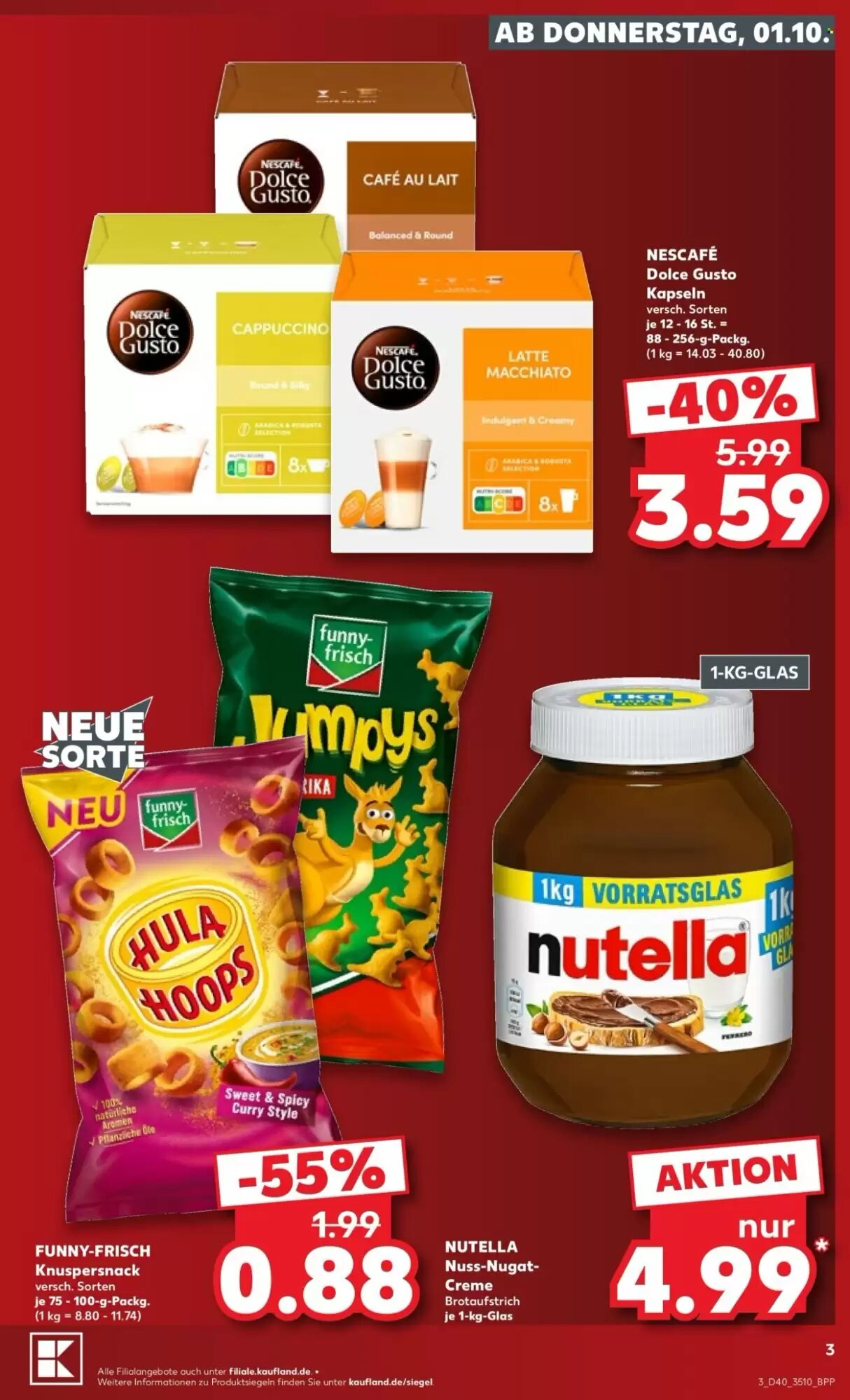 Kaufland Prospekt (ab 01.10.2026) zum Blättern - Seite 3