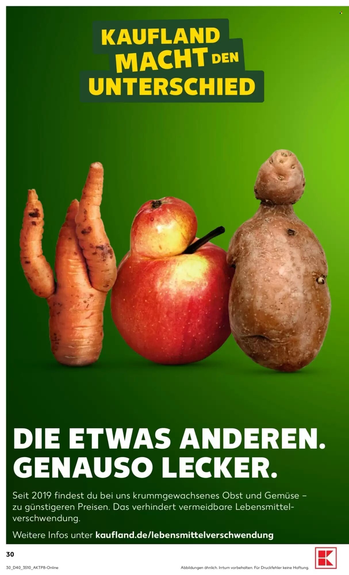 Kaufland Prospekt (ab 01.10.2026) zum Blättern - Seite 30