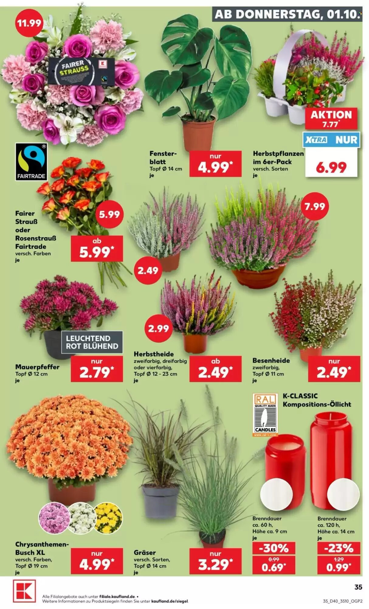 Kaufland Prospekt (ab 01.10.2026) zum Blättern - Seite 35