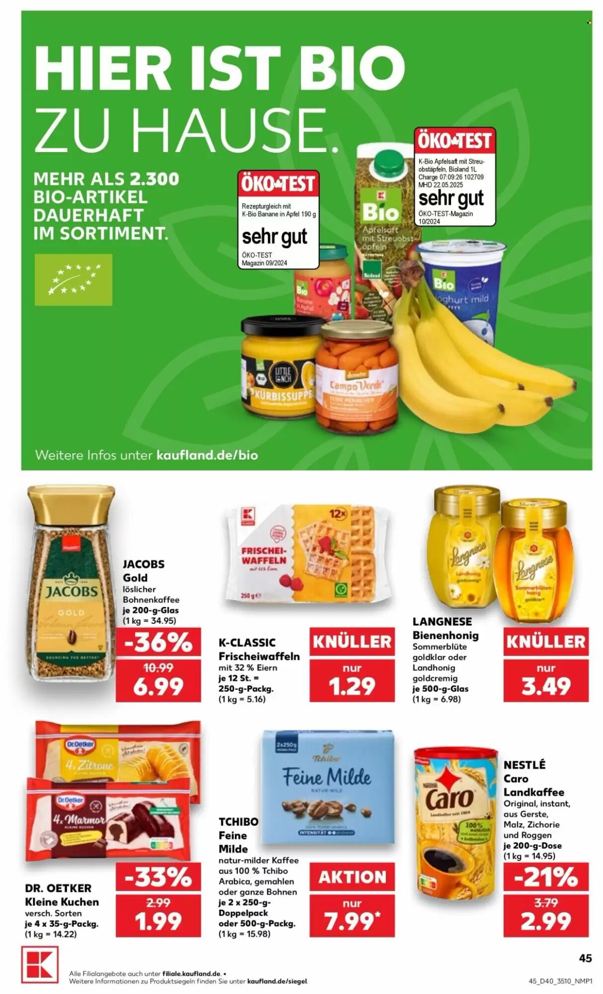 Kaufland Prospekt (ab 01.10.2026) zum Blättern - Seite 45